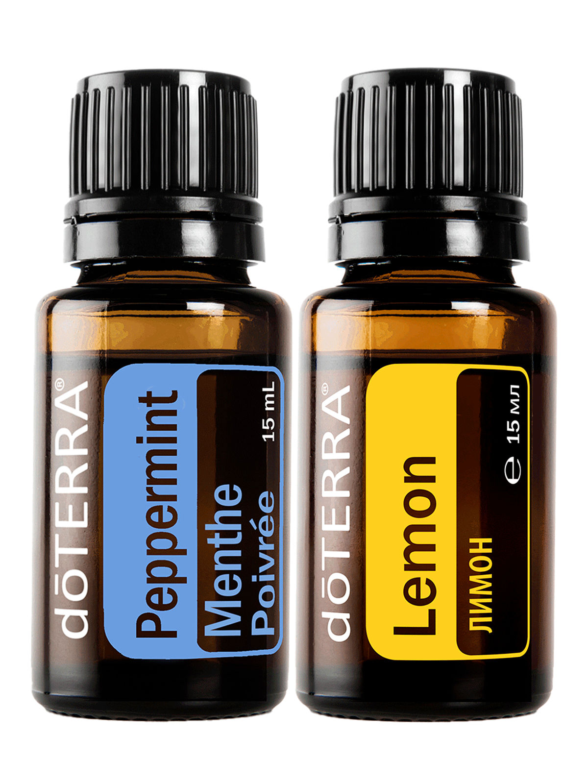 doTERRA Набір №8 Енергія та бадьорість з оліями лимона та перцевої м'яти
