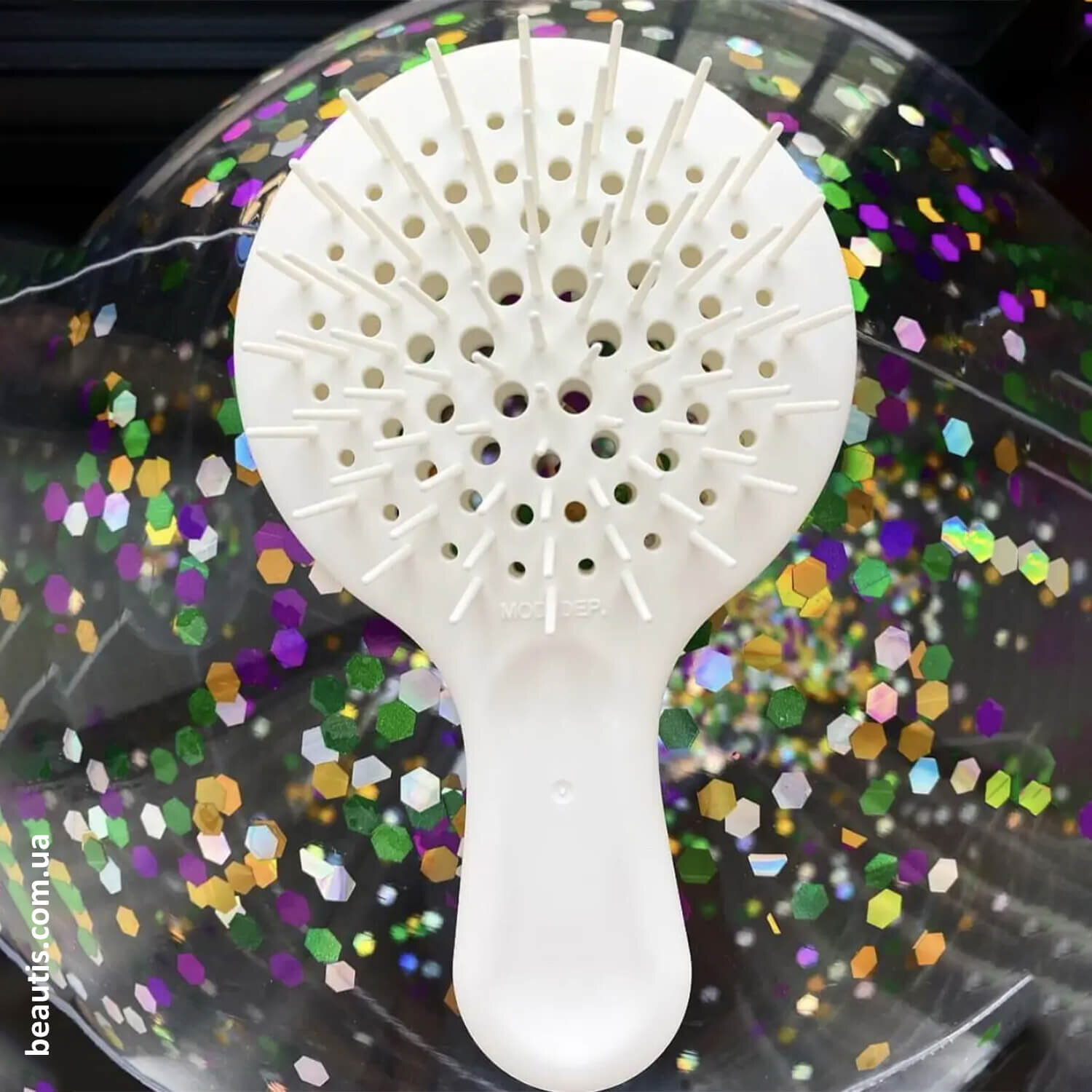 Міні гребінець Janeke MINI Superbrush White