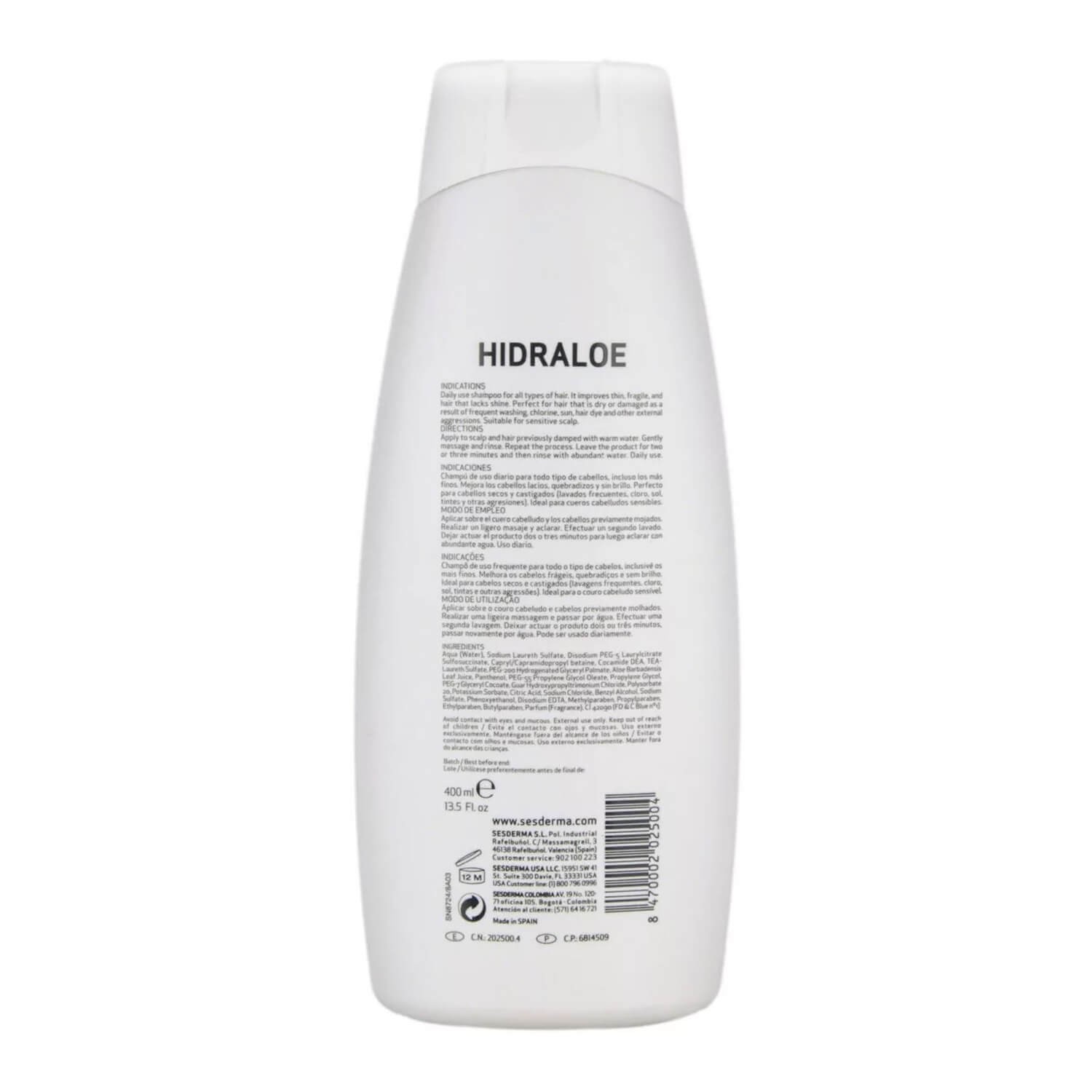 Sesderma Hidraloe Shampoo цена