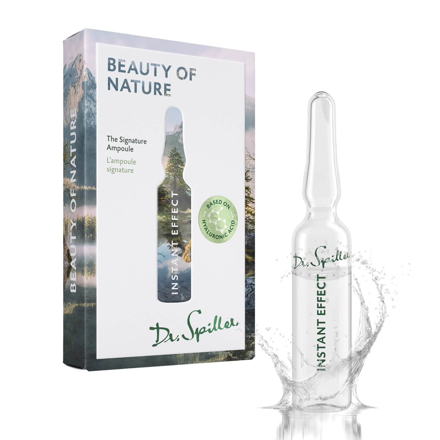 Ампульный концентрат с мгновенным лифтинг-эффектом Dr.Spiller Instant Effect Beauty Of Nature