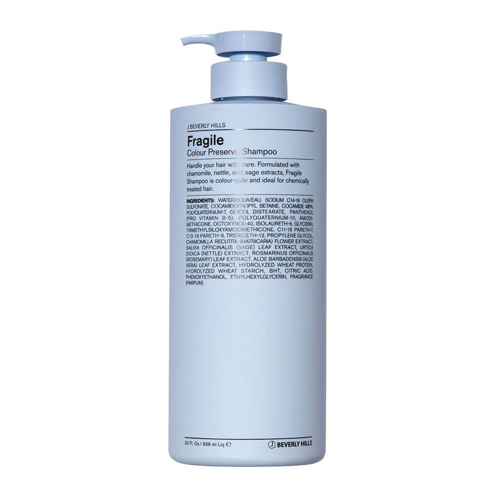 Шампунь для окрашенных и поврежденных волос J Beverly Hills Fragile Colour Preserve Shampoo
