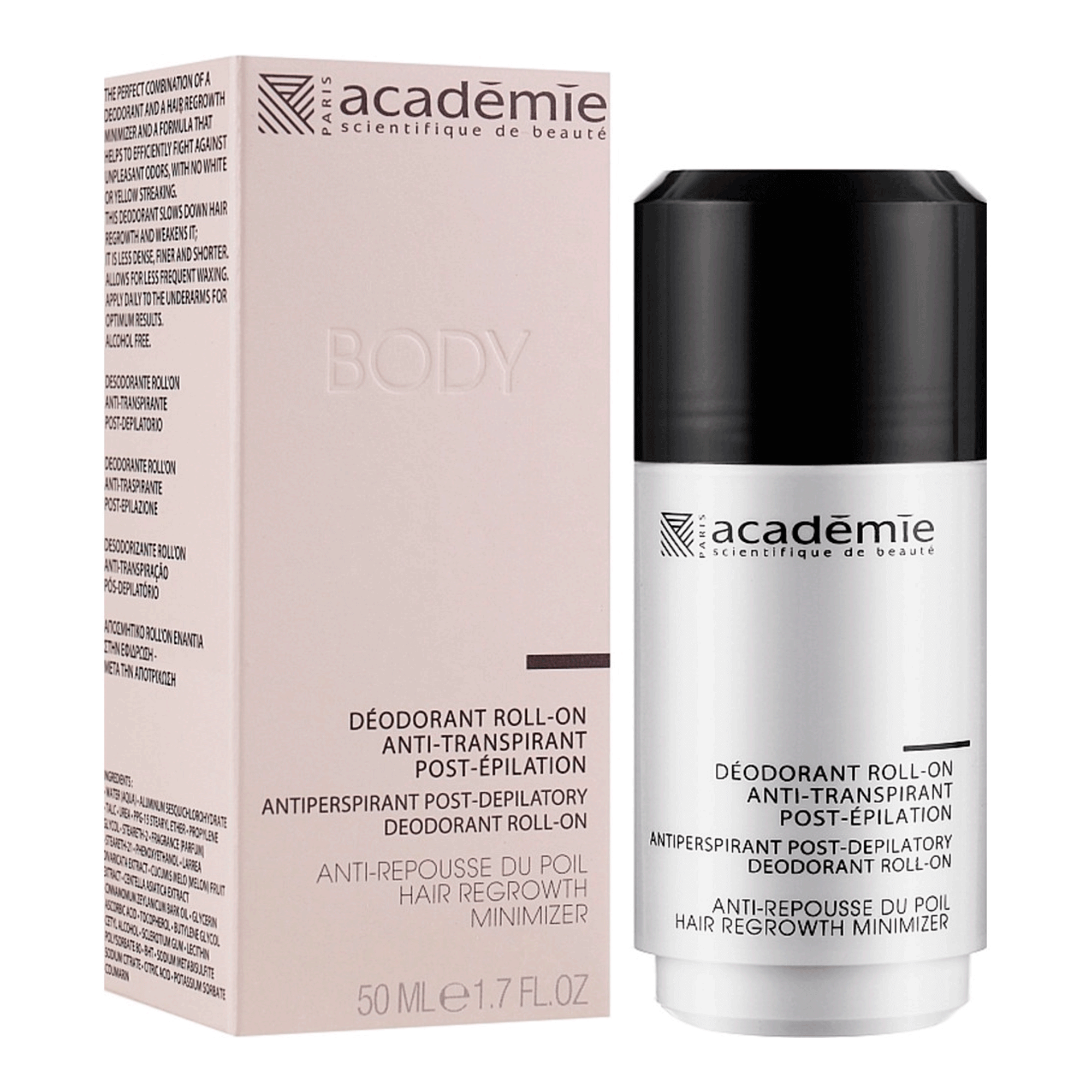 Academie Дезодорант антиперспирант после эпиляции