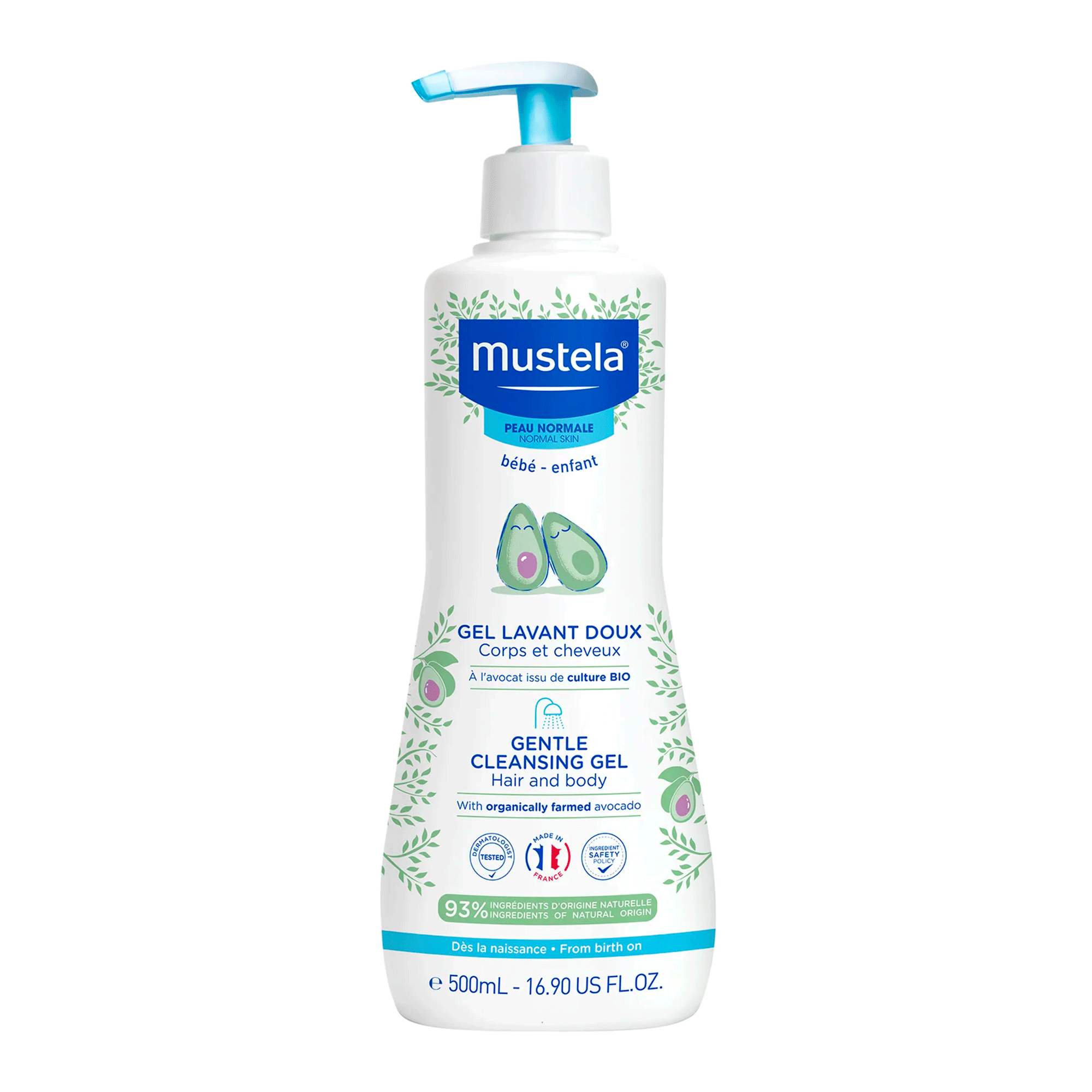 Очищающий гель для новорожденных Mustela Gentle Cleansing Gel