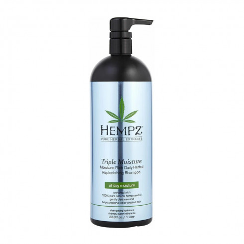 Інтенсивно зволожуючий шампунь Hempz Triple Moisture Replenishing Shampoo