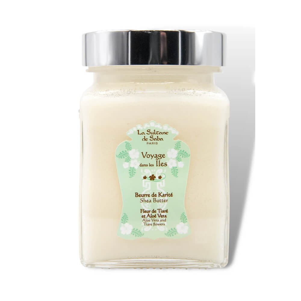 Олія горіха каріті Тіаре та Алое віра La Sultane De Saba Shea Butter Tahiti aloe vera