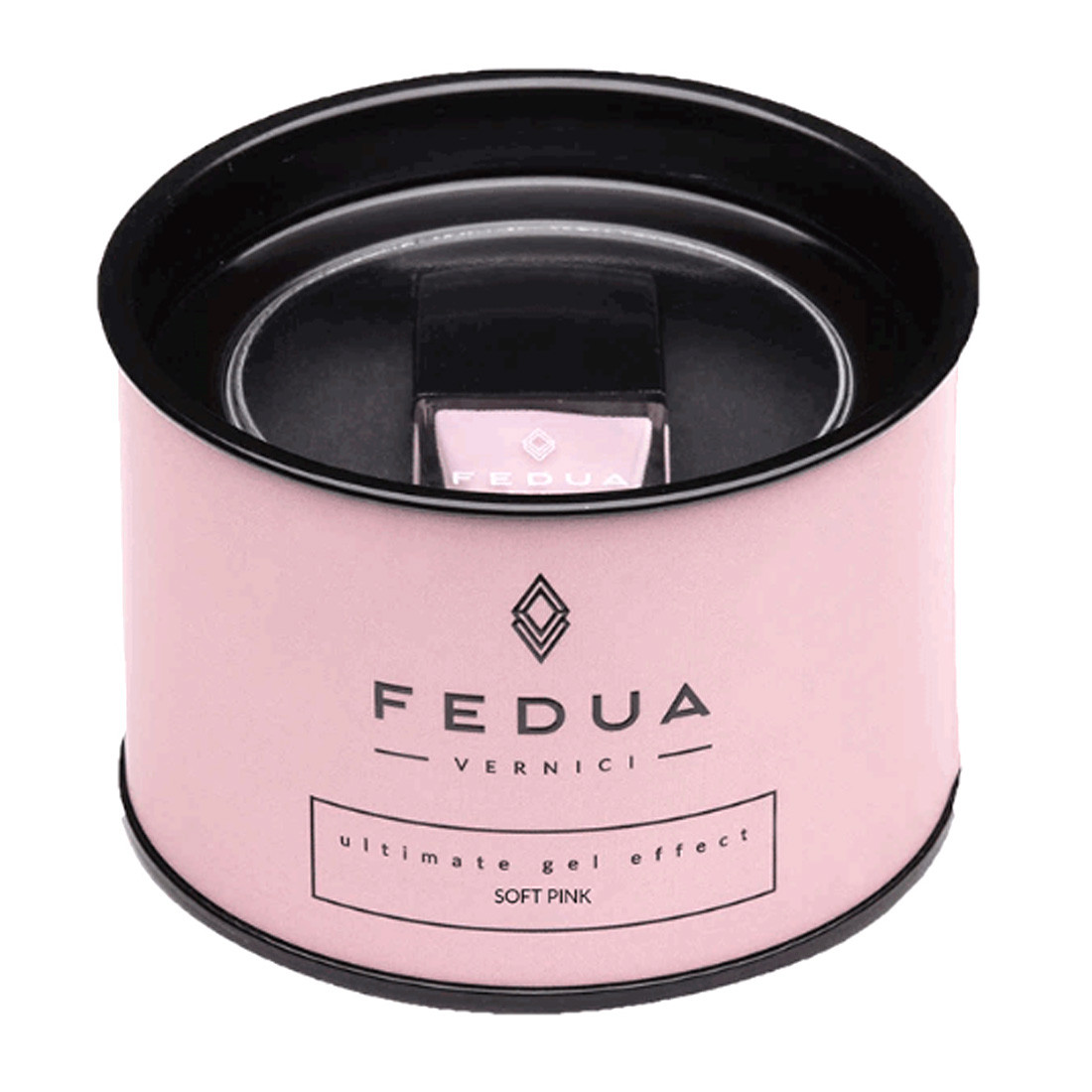 Лак для ногтей Бледно розовый Fedua Confezione Base Soft Pink