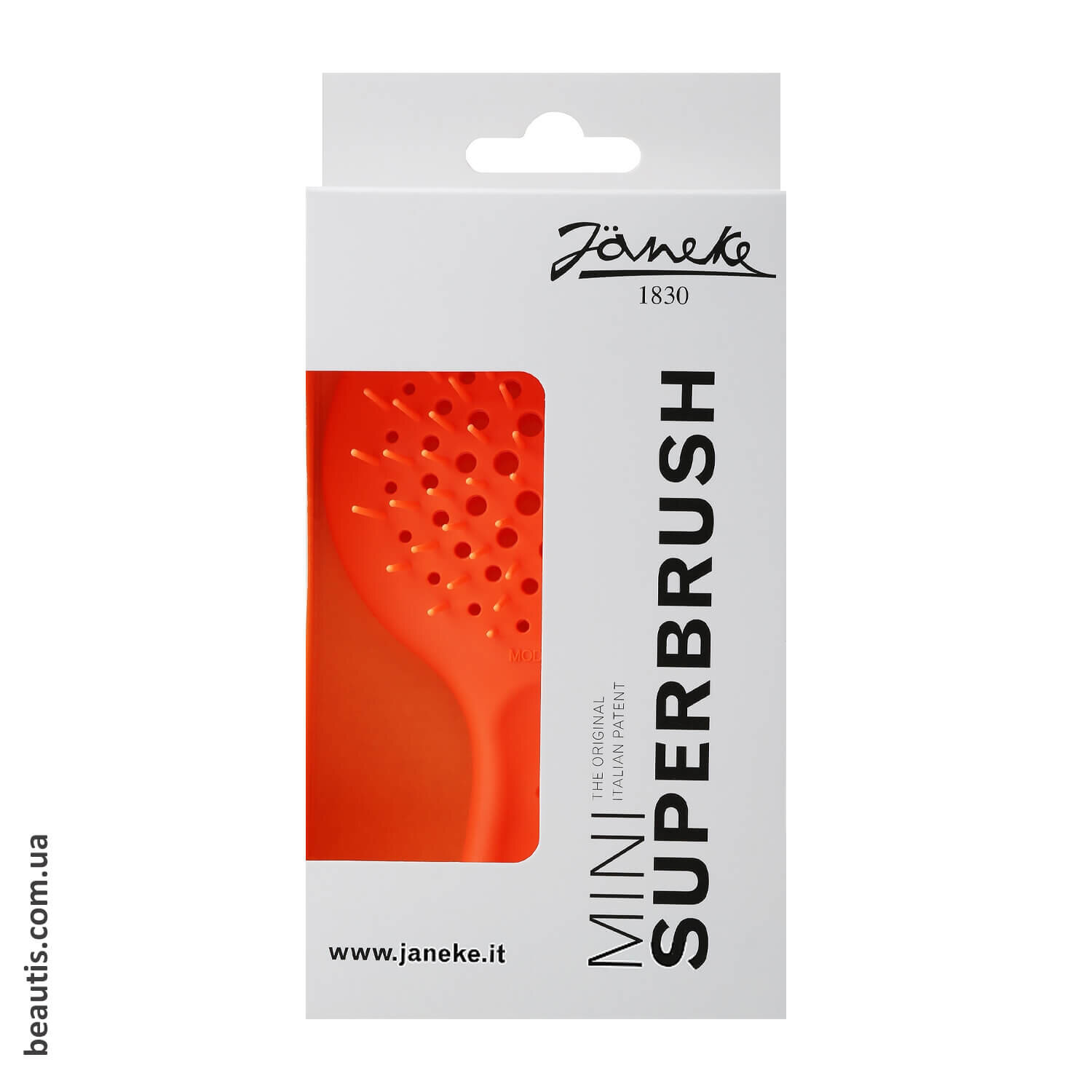 Мини расческа Janeke MINI Superbrush Orange