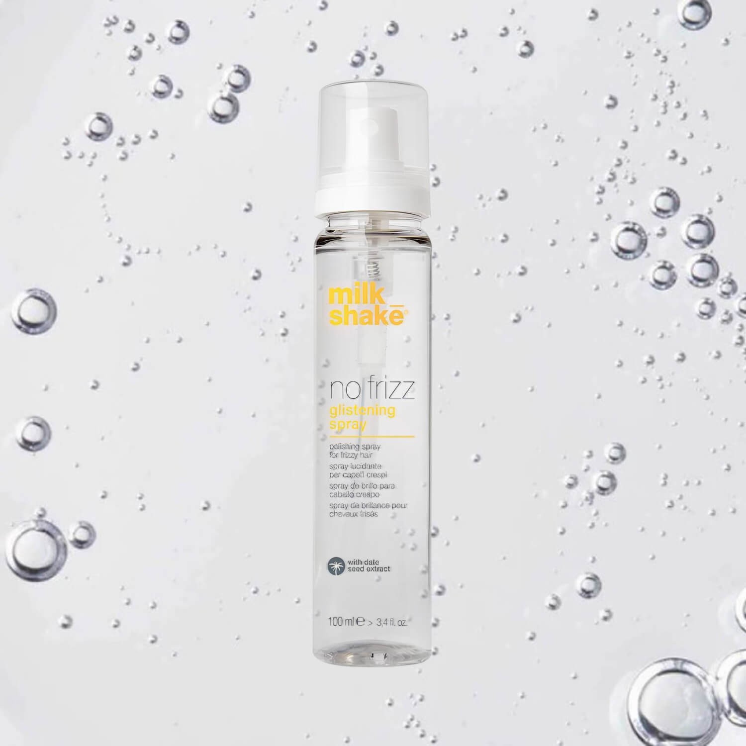Спрей для увлажнения и блеска волос с эффектом антифриза Milk Shake No Frizz Glistening Spray 