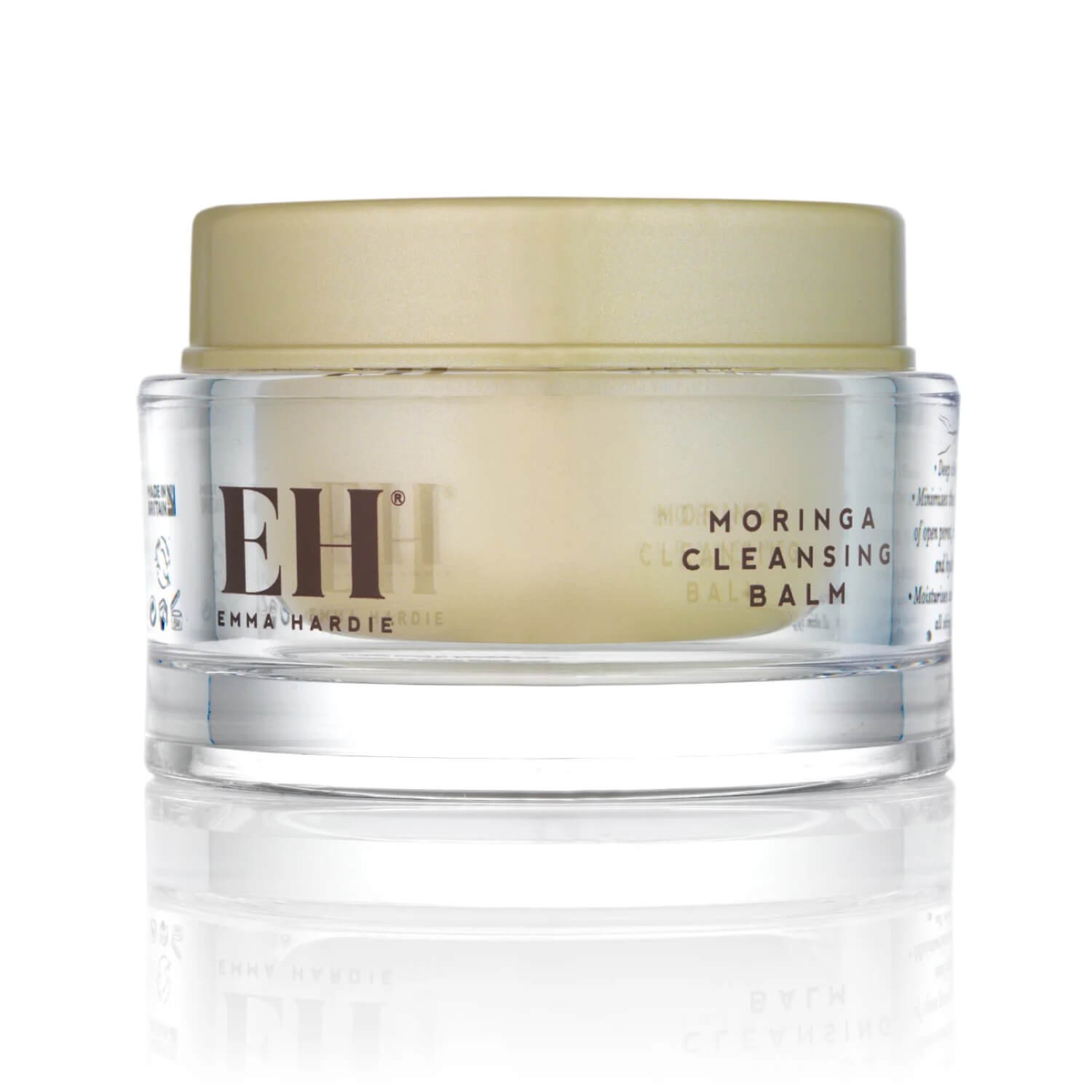 Очищаючий бальзам для обличчя з рушником Emma Hardie Moringa Balm with cloth 
