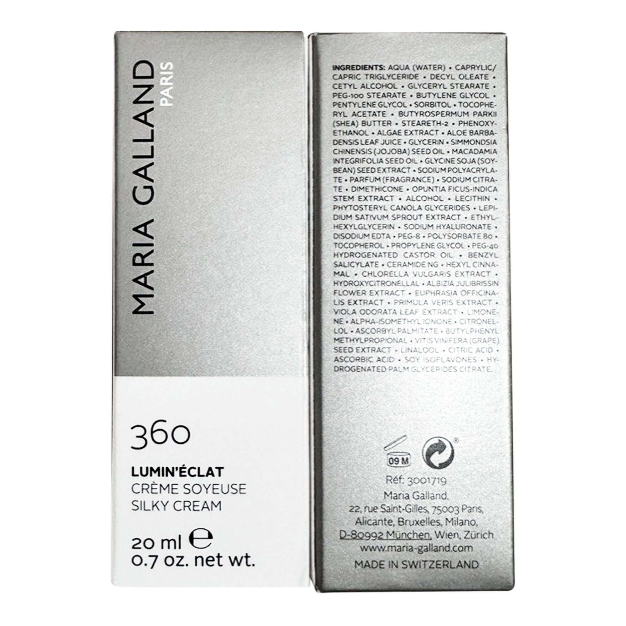 Легкий крем от первых морщин Maria Galland 360 Lumin’Éclat Silky Cream