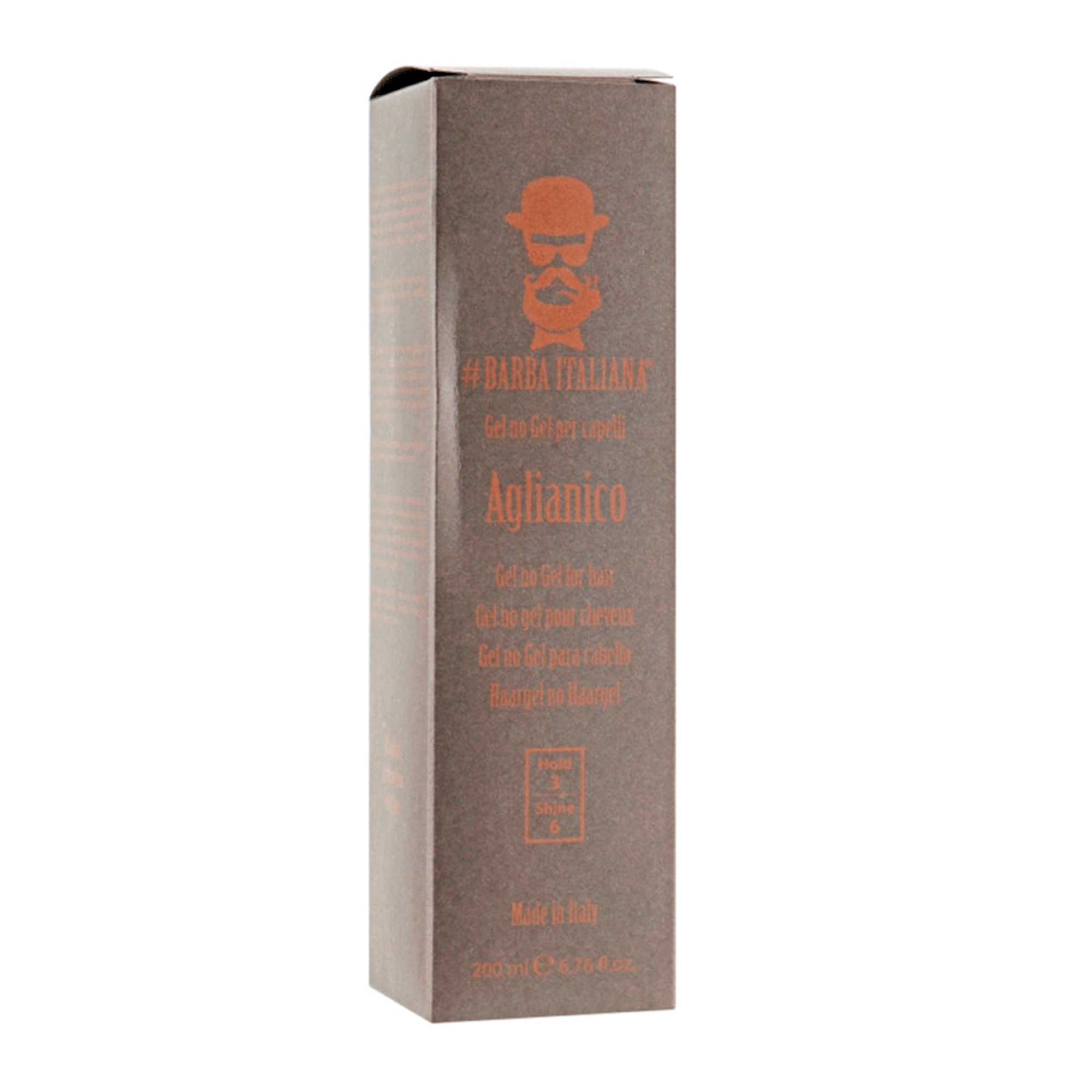 Гель без геля для укладки волос Barba Italiana Gel No Gel For Hair Aglianico