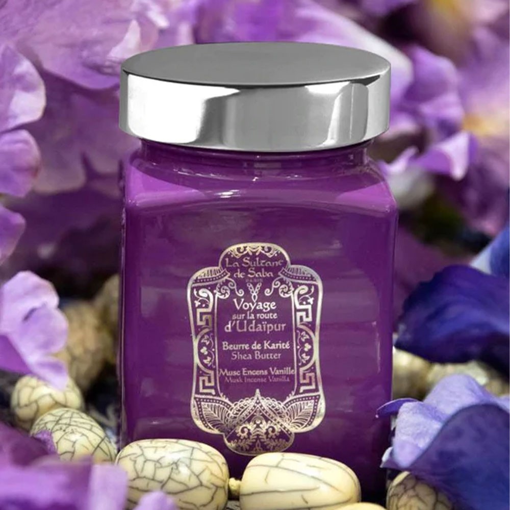Масло карите Мускус, ладан и ваниль La Sultane De Saba Udaipur Shea Butter