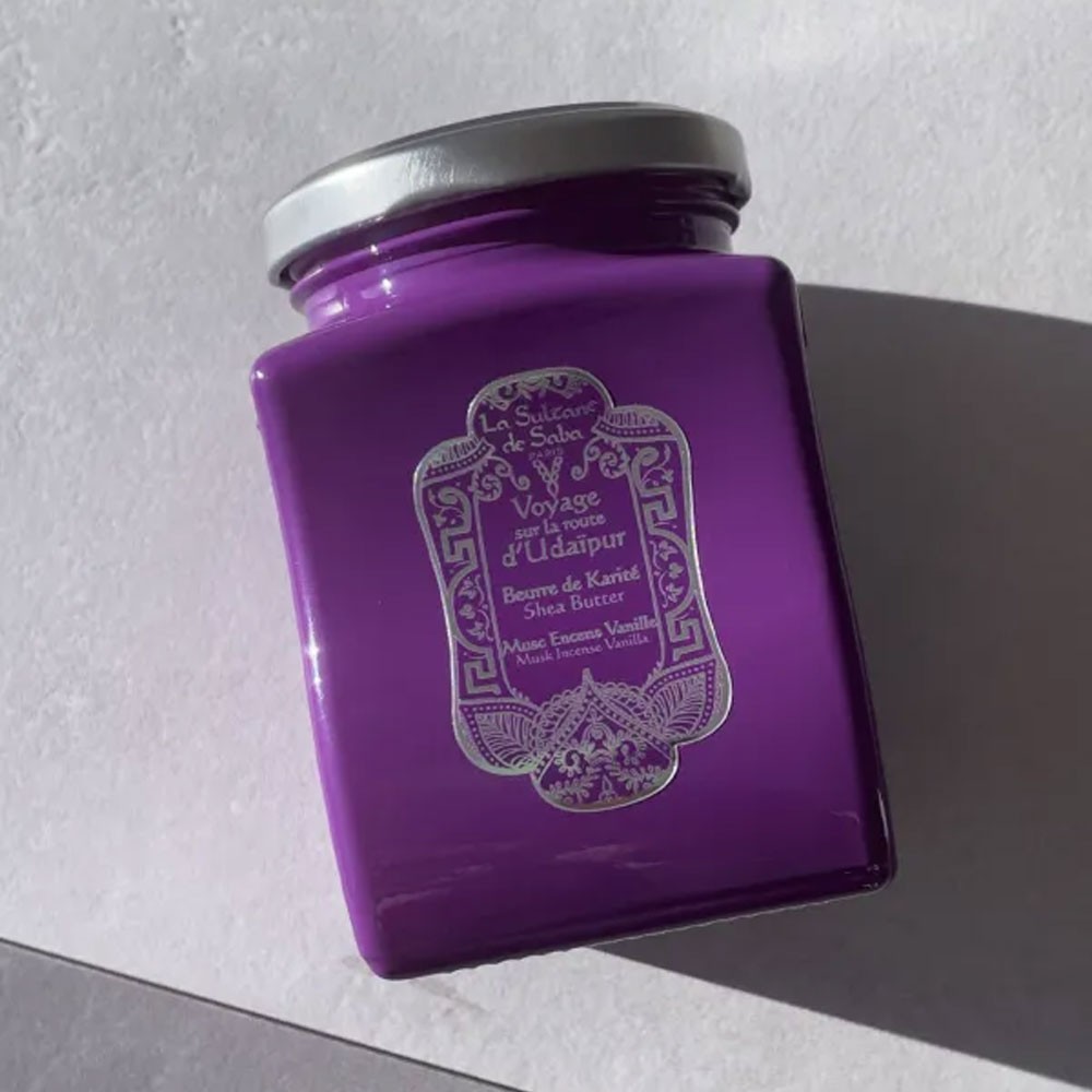 Масло карите Мускус, ладан и ваниль La Sultane De Saba Udaipur Shea Butter
