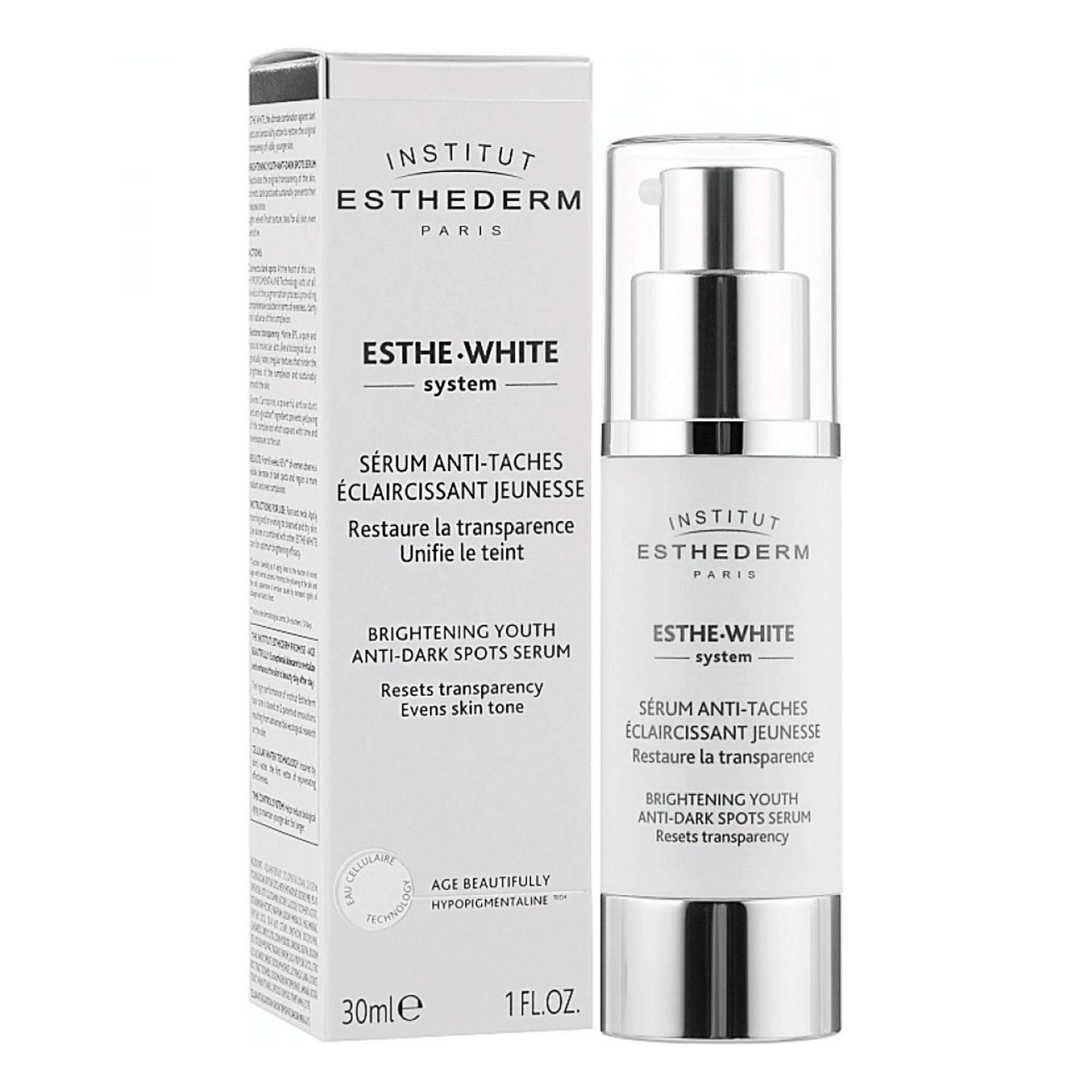 Осветляющая омолаживающая сыворотка Institut Esthederm Brightening Youth Anti-Dark Spots Serum