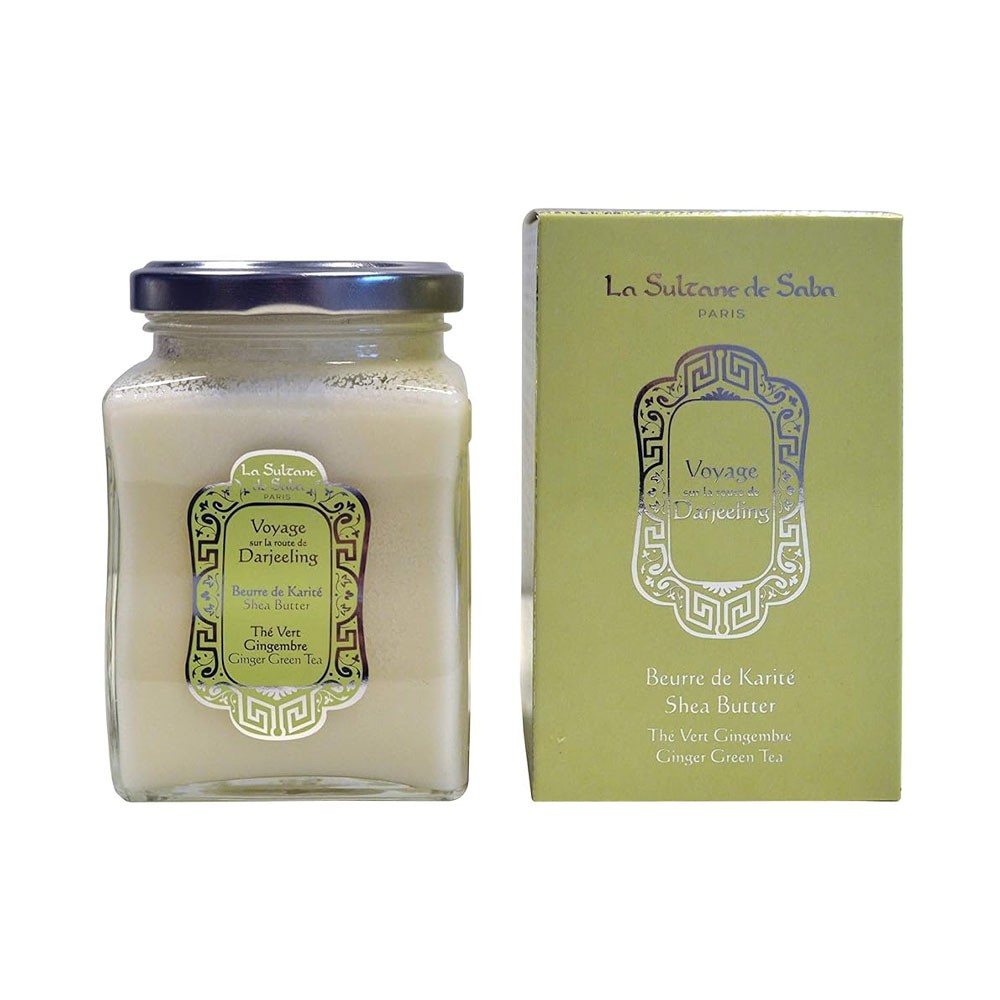 Олія карите Зелений чай та імбир La Sultane De Saba Shea Butter The Vert Gingembre
