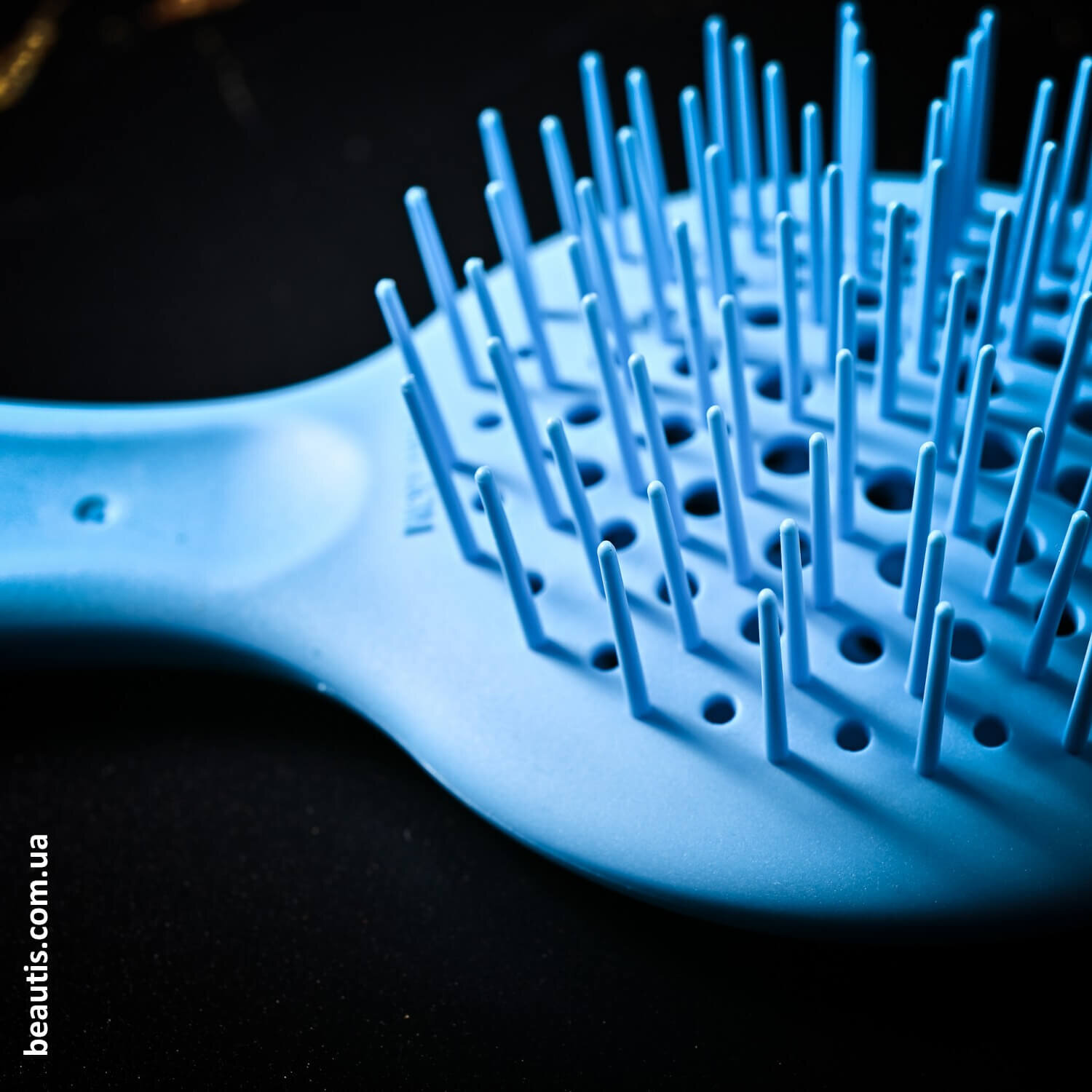 Міні гребінець блакитний Janeke MINI Superbrush Blue