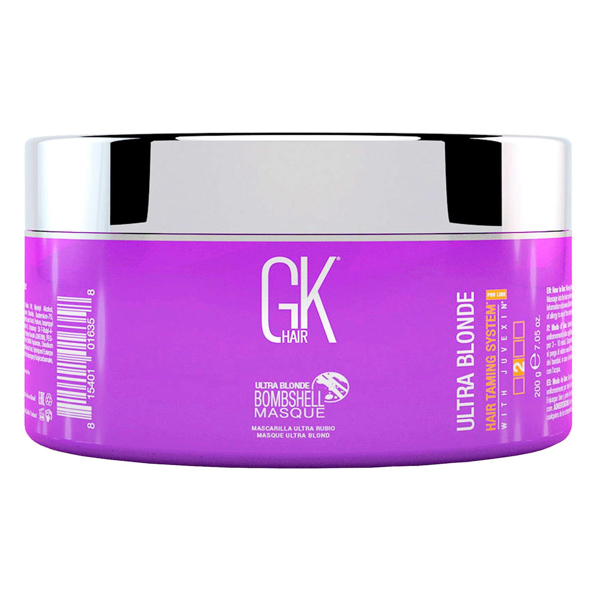 Global Keratin Маска для окрашенных волос холодный блонд