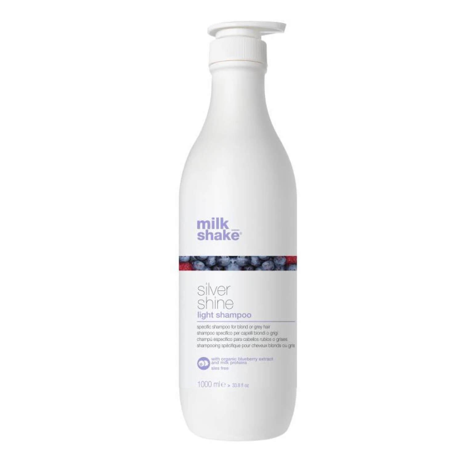 Шампунь для светлых и седых волос Milk Shake Silver Shine Light Shampoo