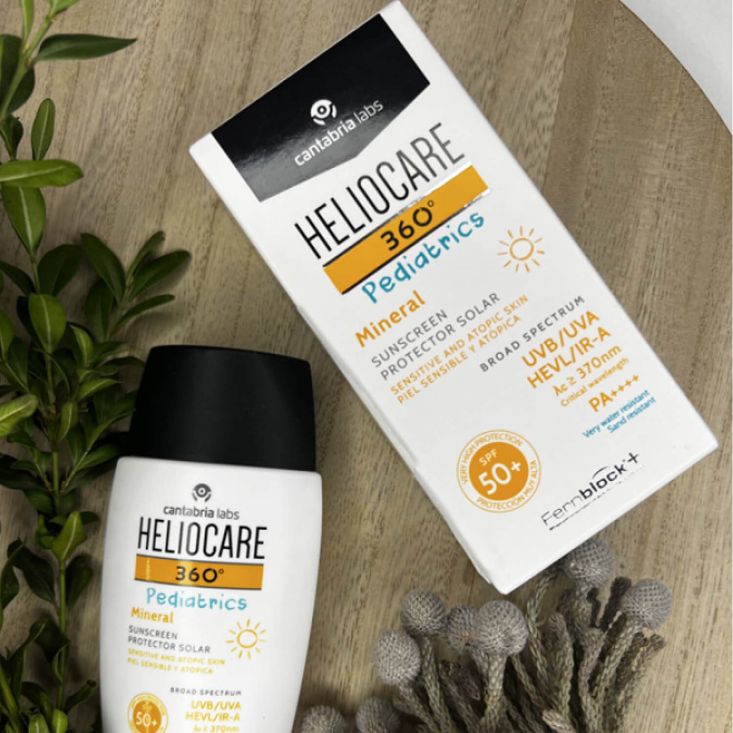 Дитячий мінеральний сонцезахисний гель-крем Cantabria Labs Heliocare SPF 50+ Children's