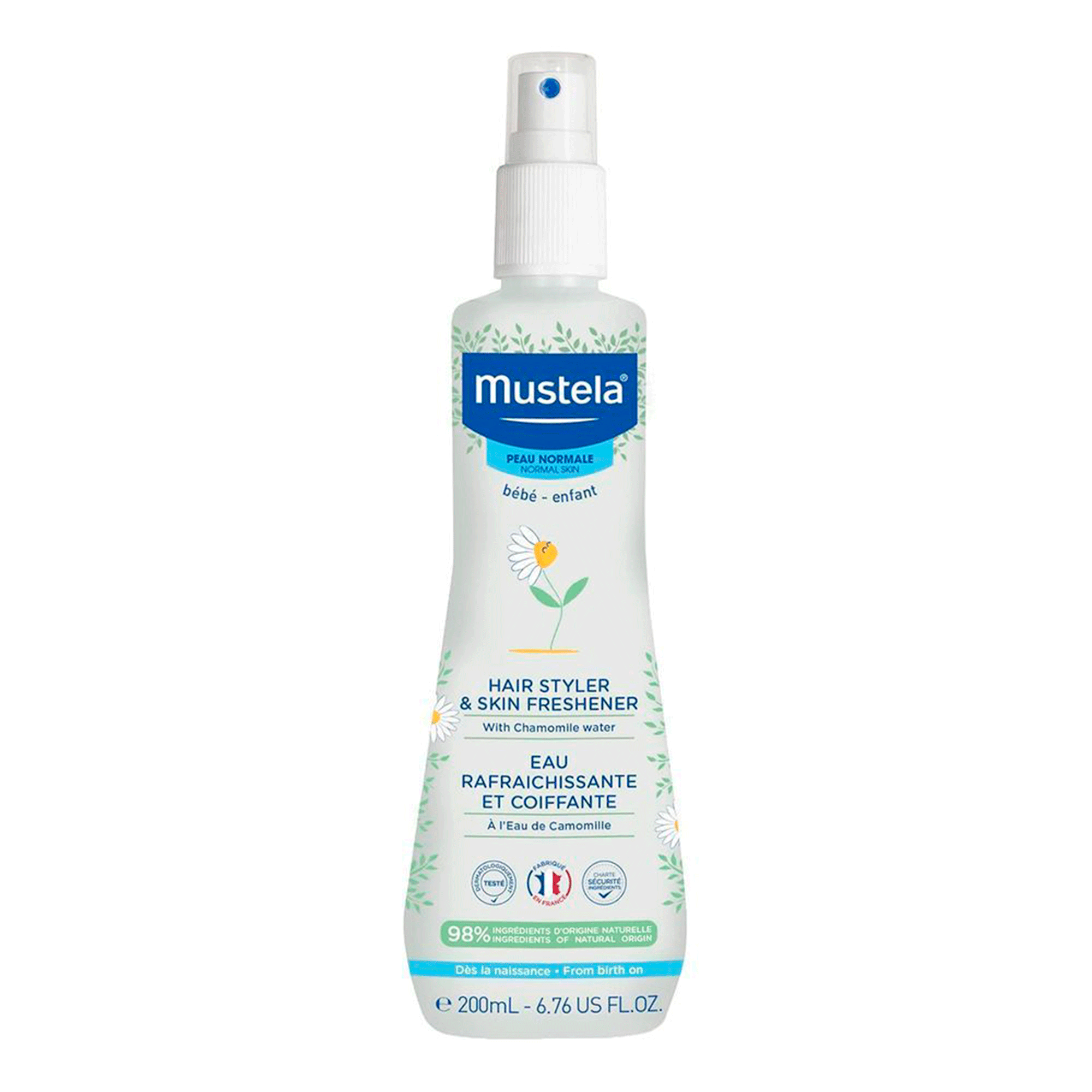 Mustela Освежающий спрей для тела и волос