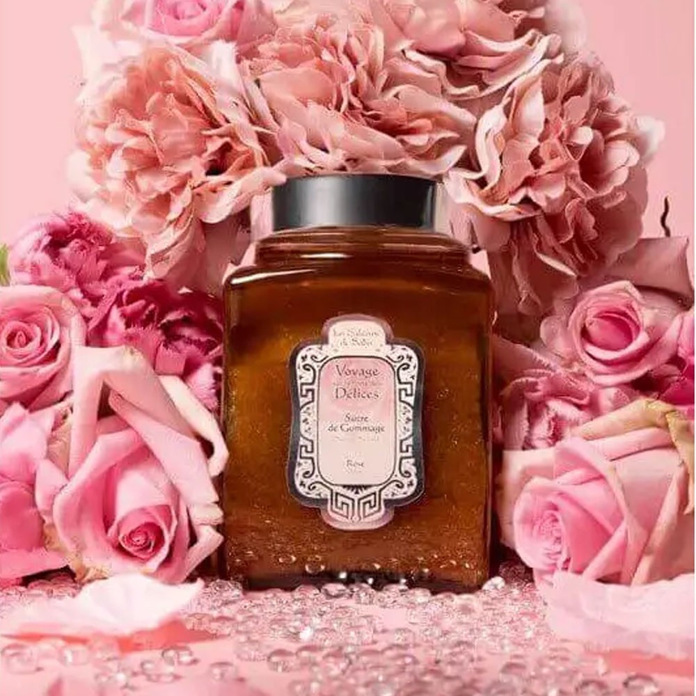 Сахарный скраб для тела Роза La Sultane De Saba Sugar Scrub Rose