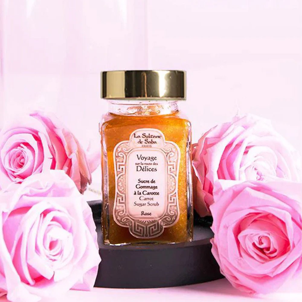 Сахарный скраб для тела Роза La Sultane De Saba Sugar Scrub Rose
