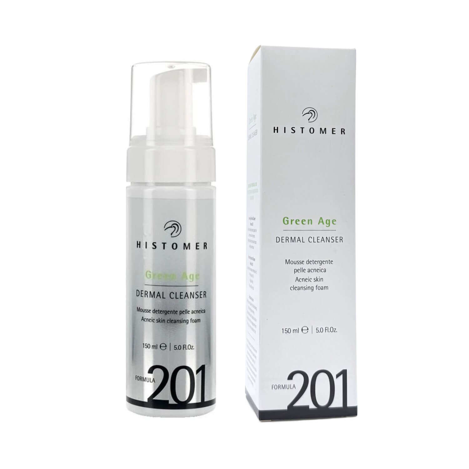 Мусс для очищения кожи  Histomer Formula 201 Green Age Dermal Cleansing Mousse