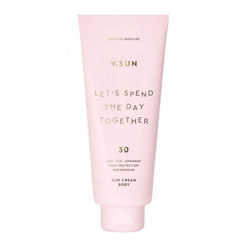 Солнцезащитный крем для тела V.SUN Sun Cream Body SPF 30 Let's Spend The Day Together