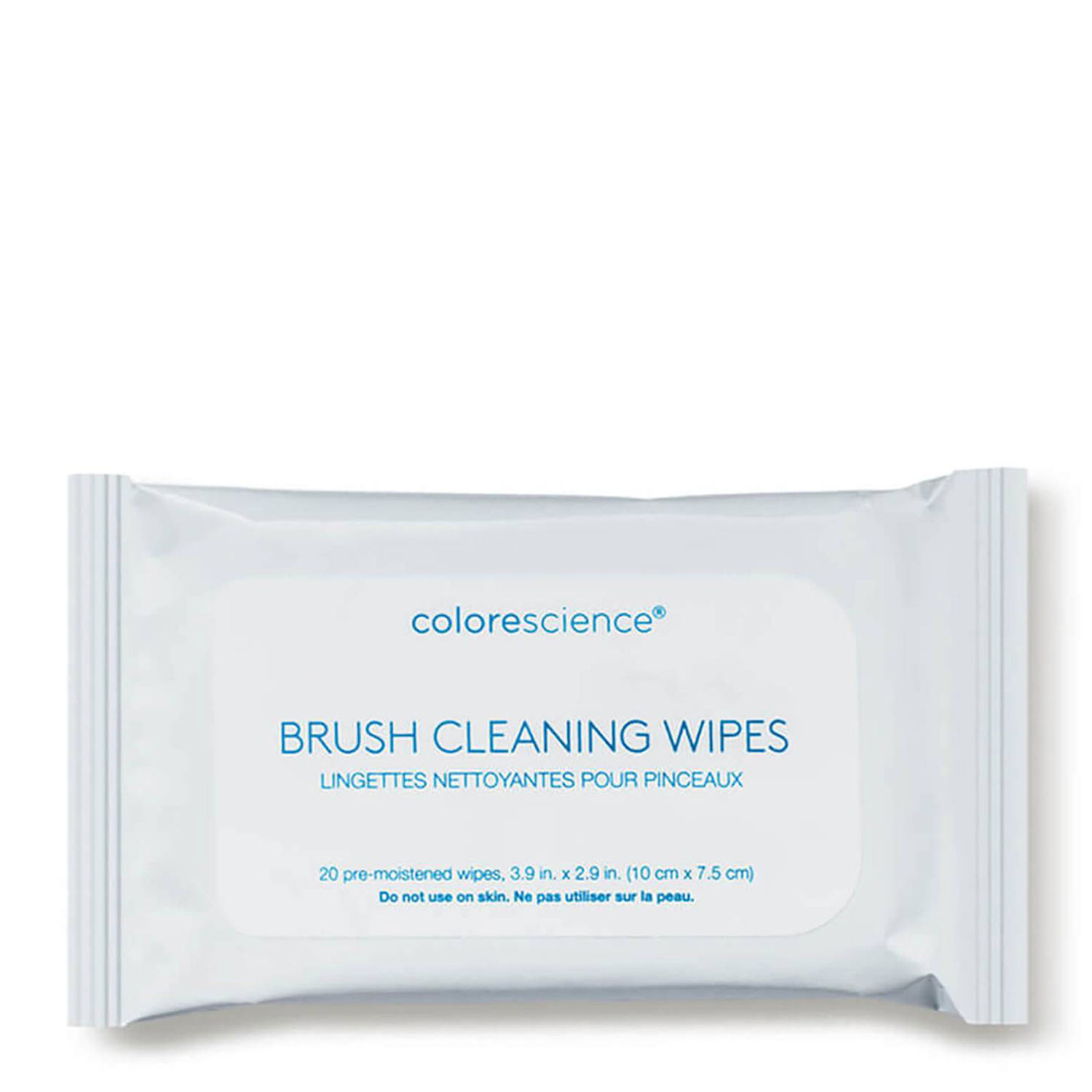 colorescience brush cleaning wipes