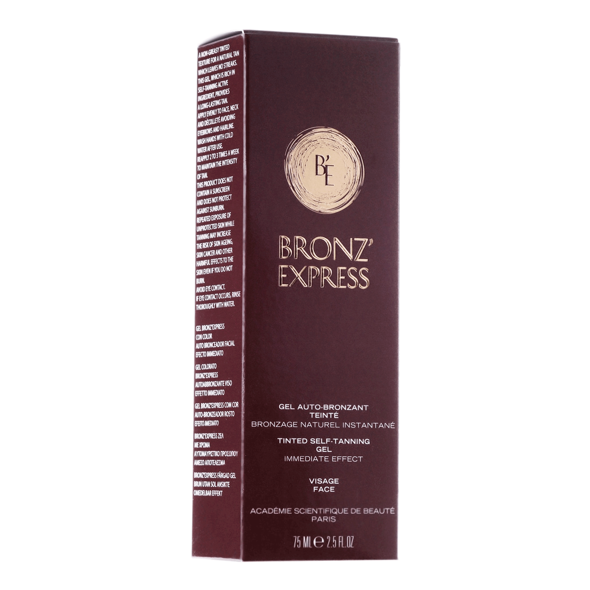Гель-автозагар для лица Academie Bronz'express Tinted Self-Tanning Gel