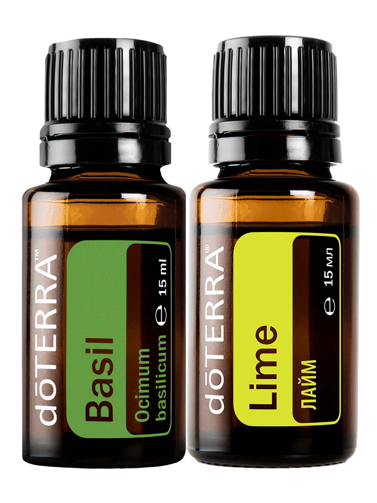 doTERRA Набор №16 Тонус и легкость с маслами базилика и лайма