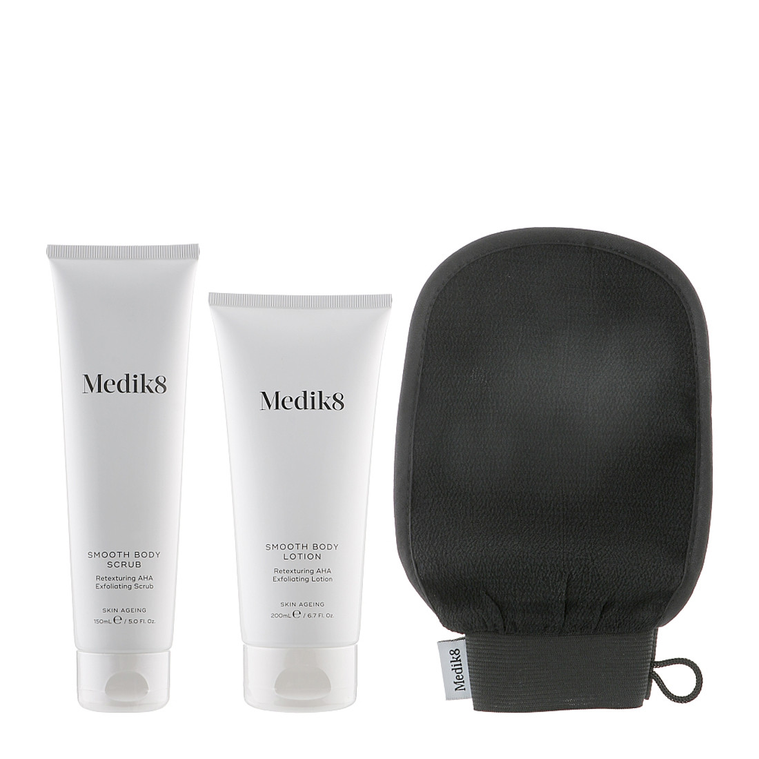 Medik8 Body Exfoliating Kit Система з АНА-кислотами для сухої шкіри та гіперкератозу