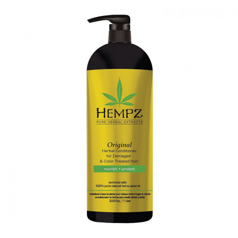 Шампунь растительный  для поврежденных и окрашенных волос Ориджинал Hempz Original Shampoo For Damaged And Color Treated Hair