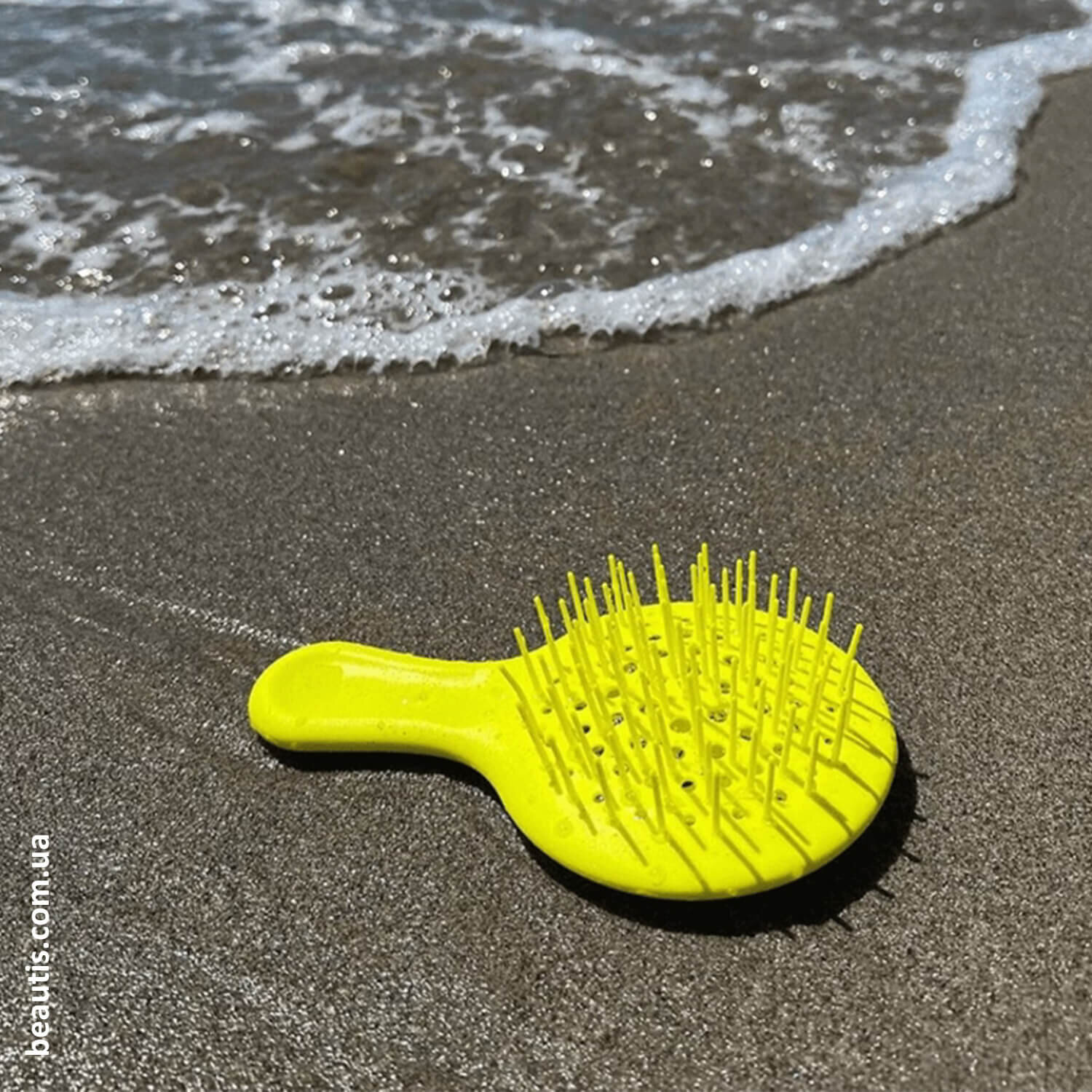 Міні гребінець жовтий Janeke MINI Superbrush Yellow