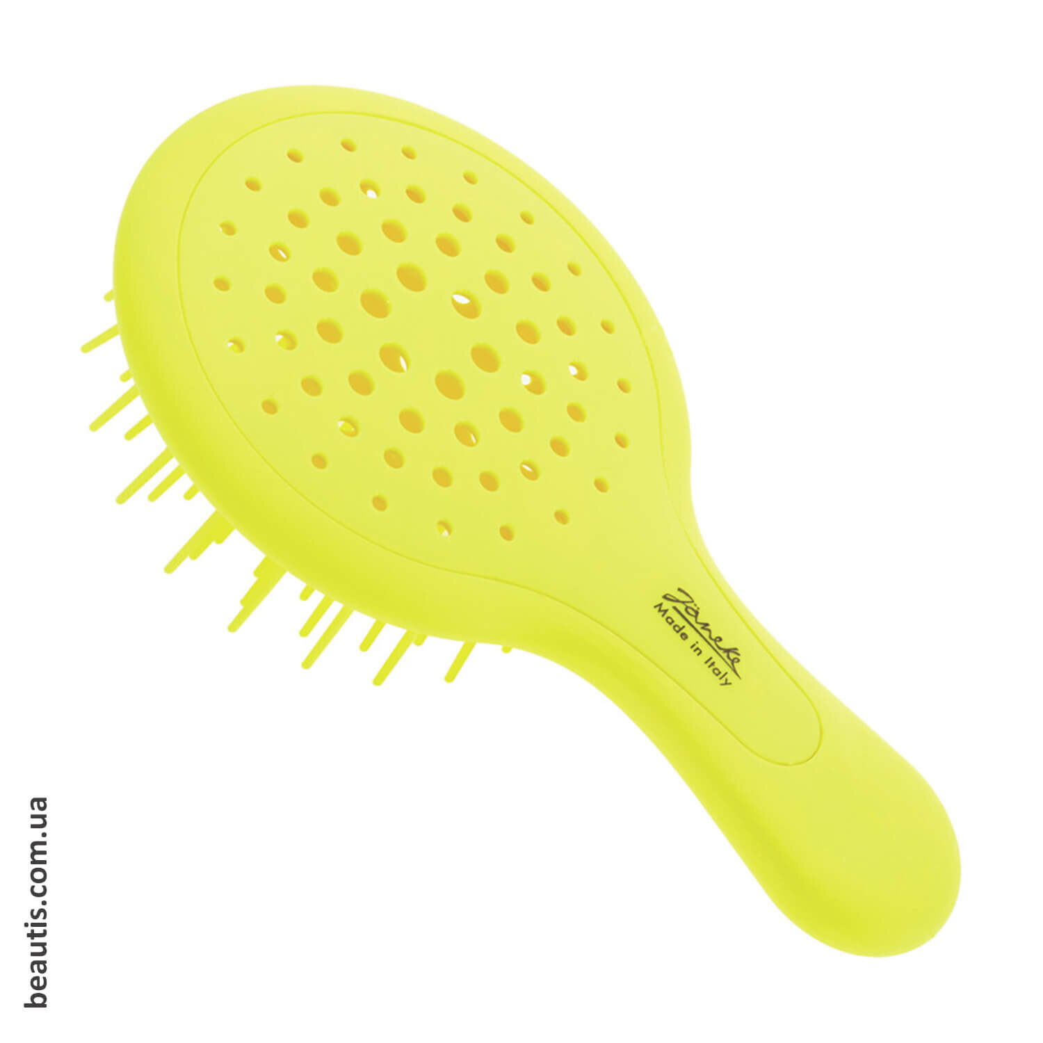 Міні гребінець жовтий Janeke MINI Superbrush Yellow