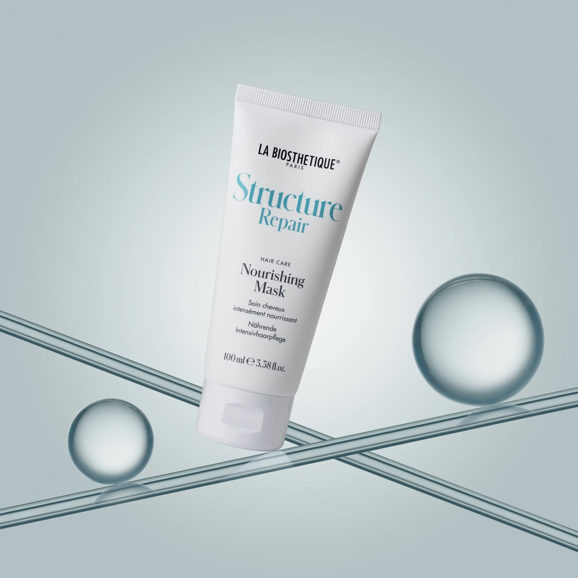 Маска для зволоження волосся La Biosthetique Structure Repair Nourishing Mask