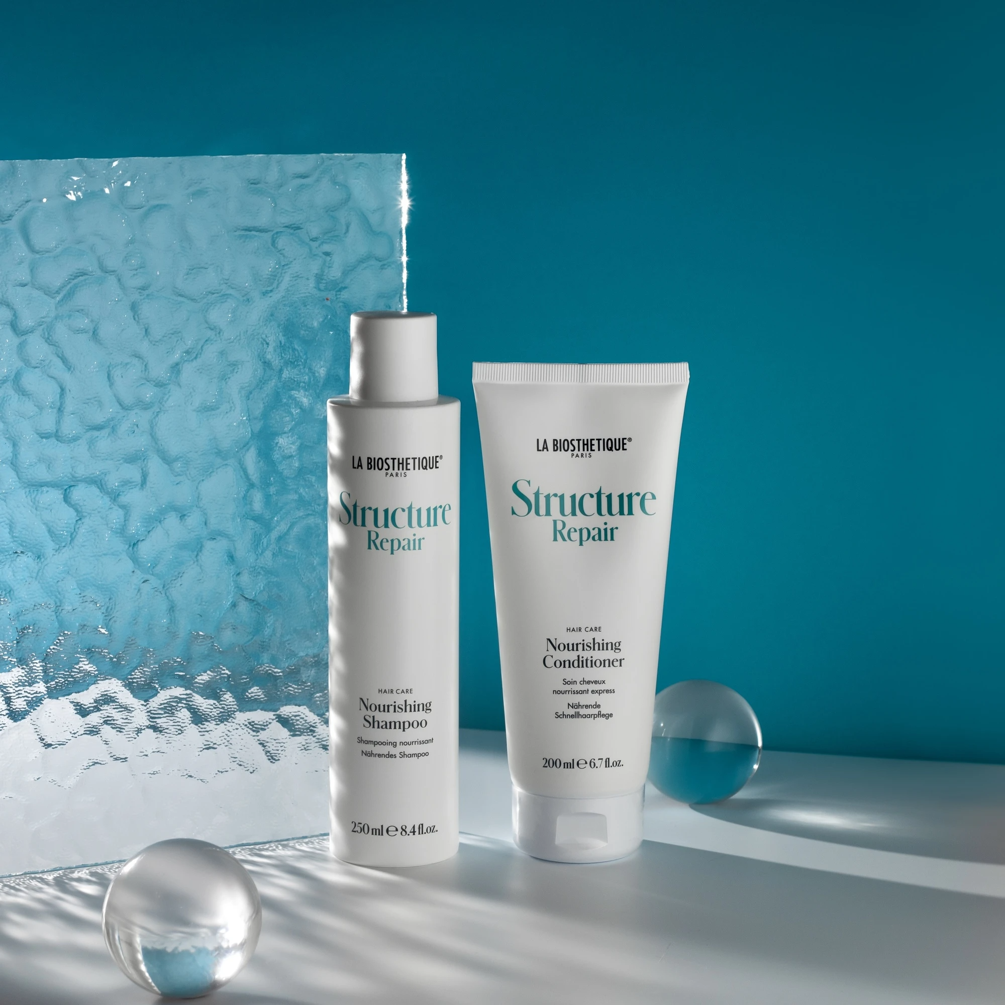 Маска для зволоження волосся La Biosthetique Structure Repair Nourishing Mask