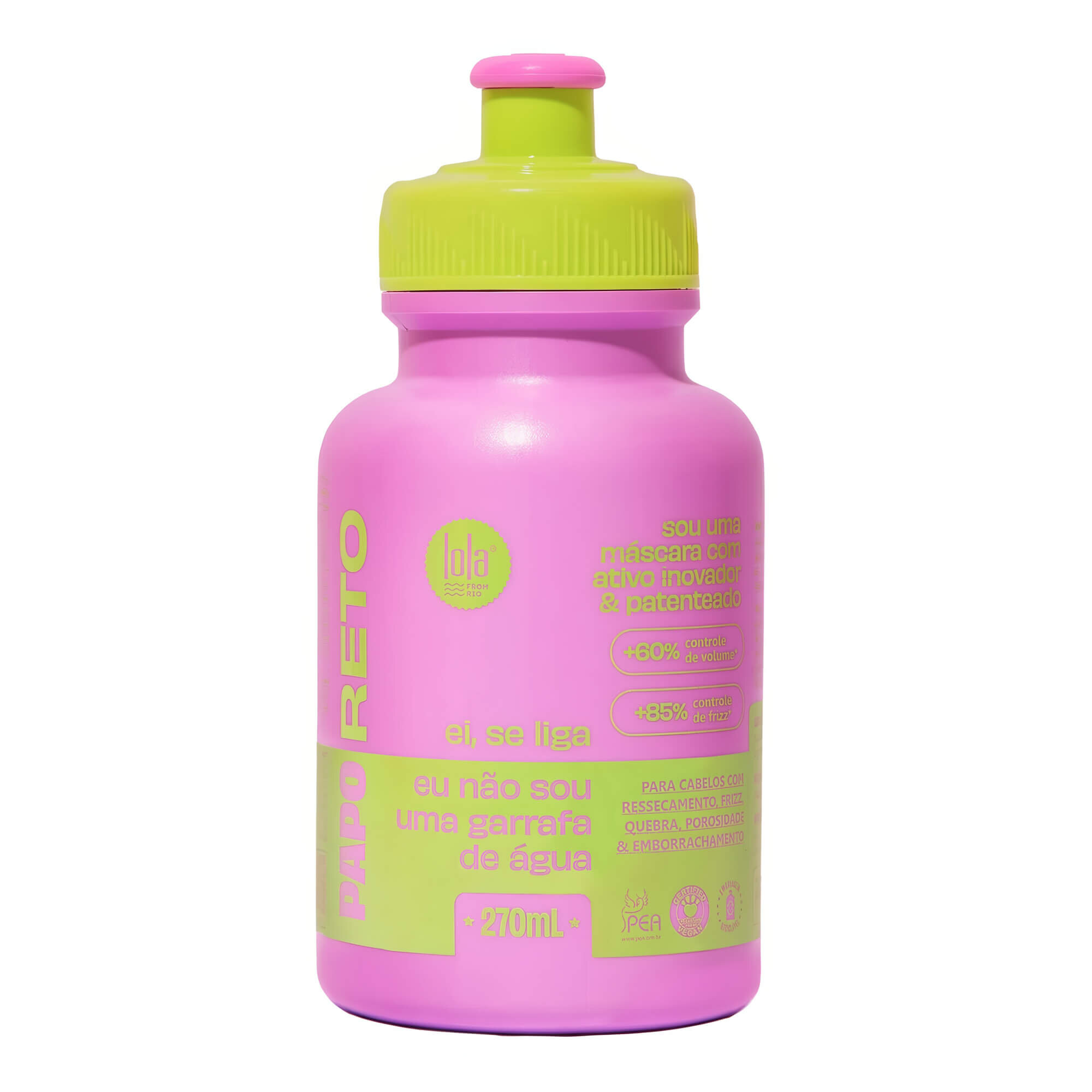 Маска восстанавливающая для волос Lola Cosmetics Papo Reto Máscara Fluída