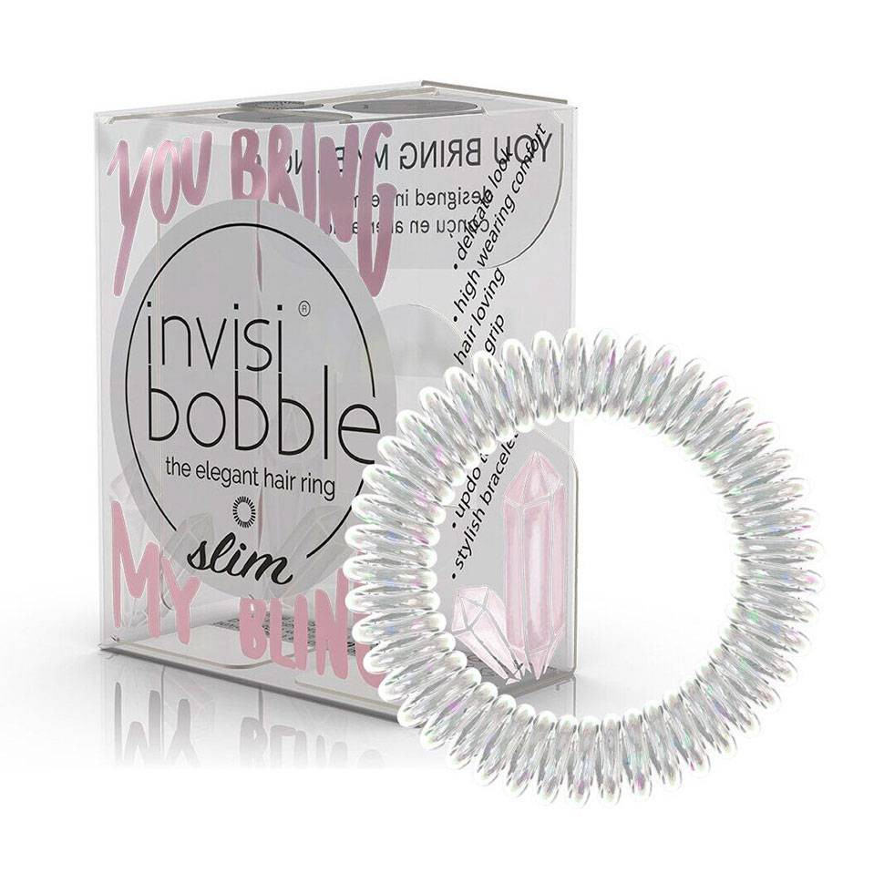 Invisibobble SLIM You Bring my Bling Резинка-браслет для волосся