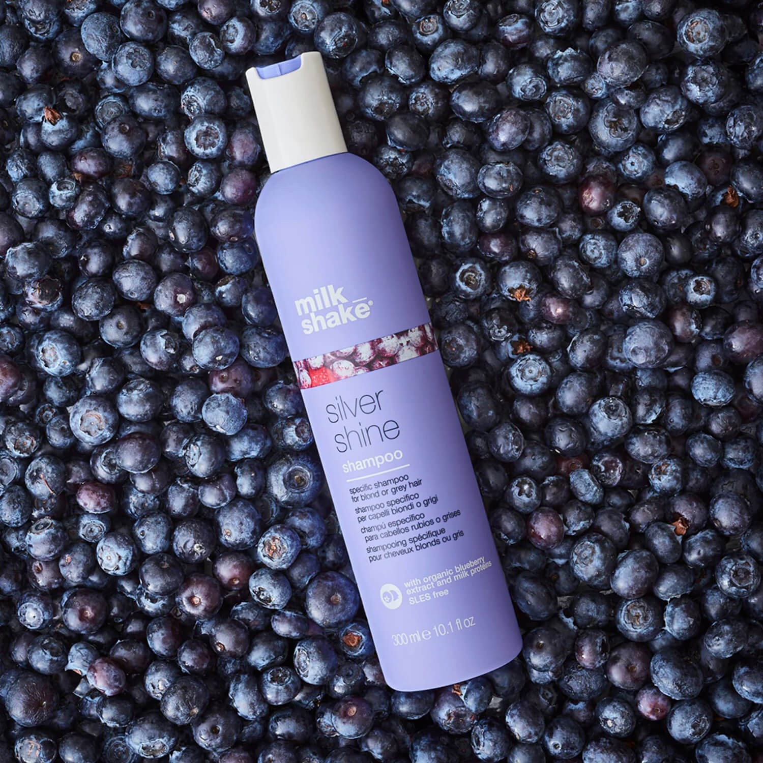 Шампунь для светлых и седых волос Milk Shake Silver Shine Shampoo 