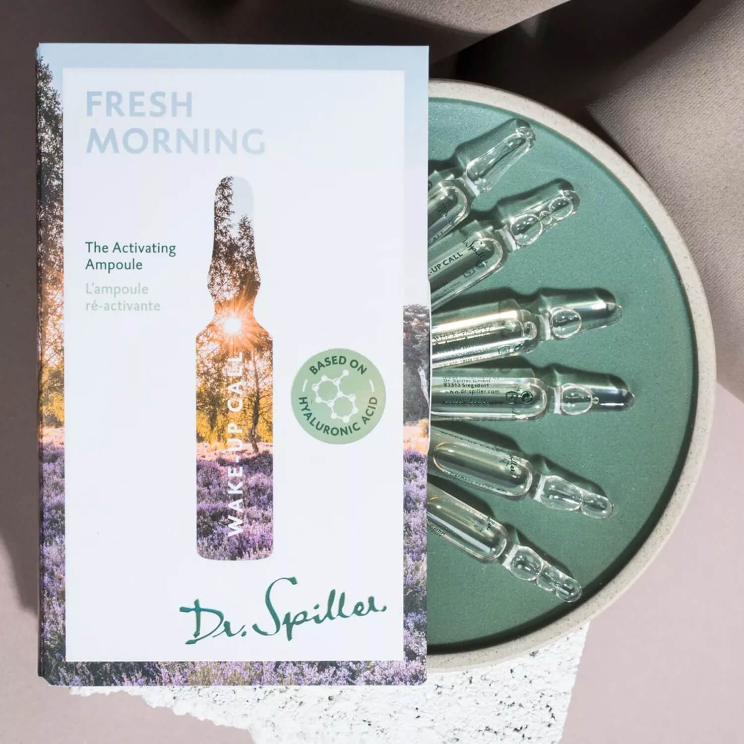 Ранковий ампульний концентрат для захисту шкіри Dr.Spiller Wake-Up Call Fresh Morning