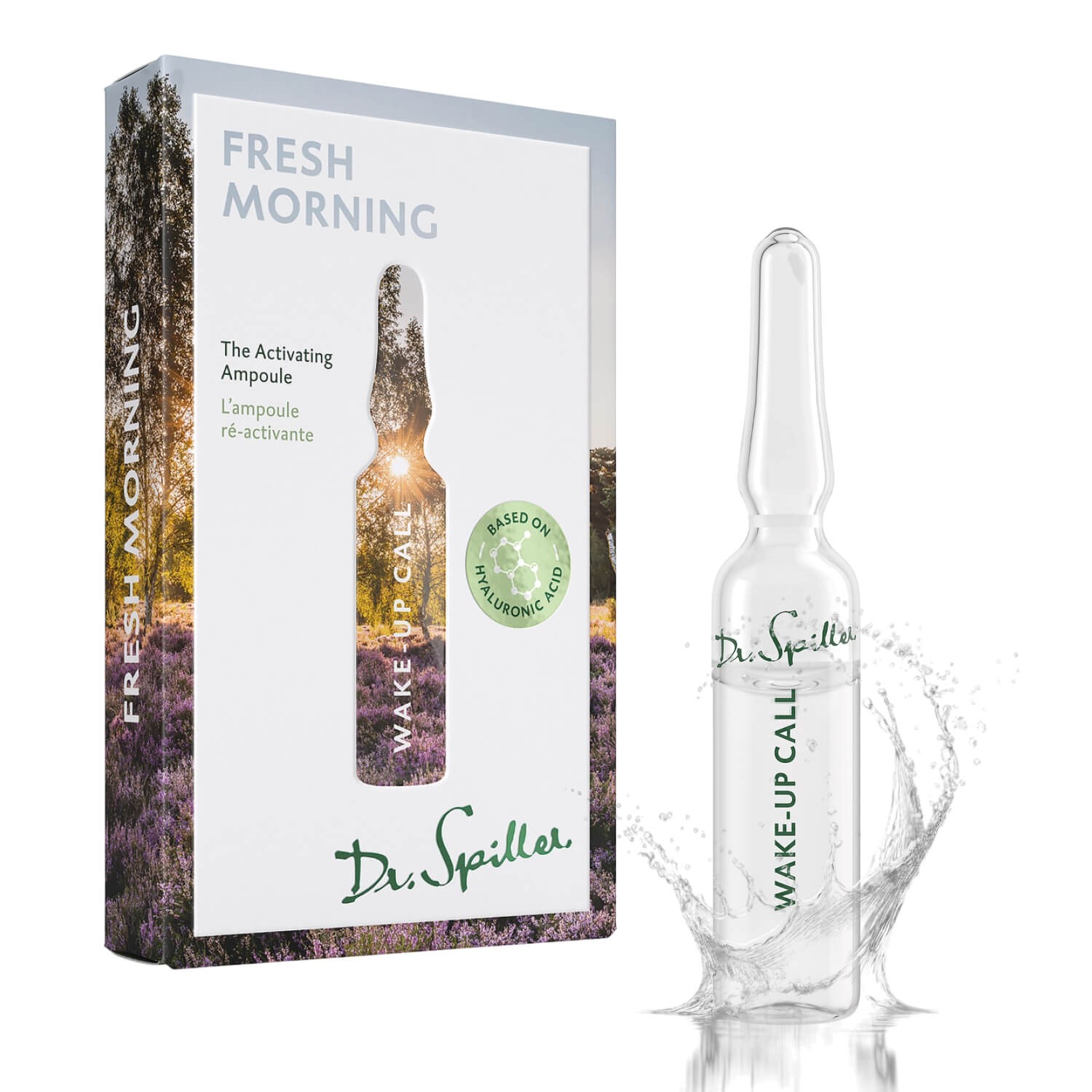 Ранковий ампульний концентрат для захисту шкіри Dr.Spiller Wake-Up Call Fresh Morning