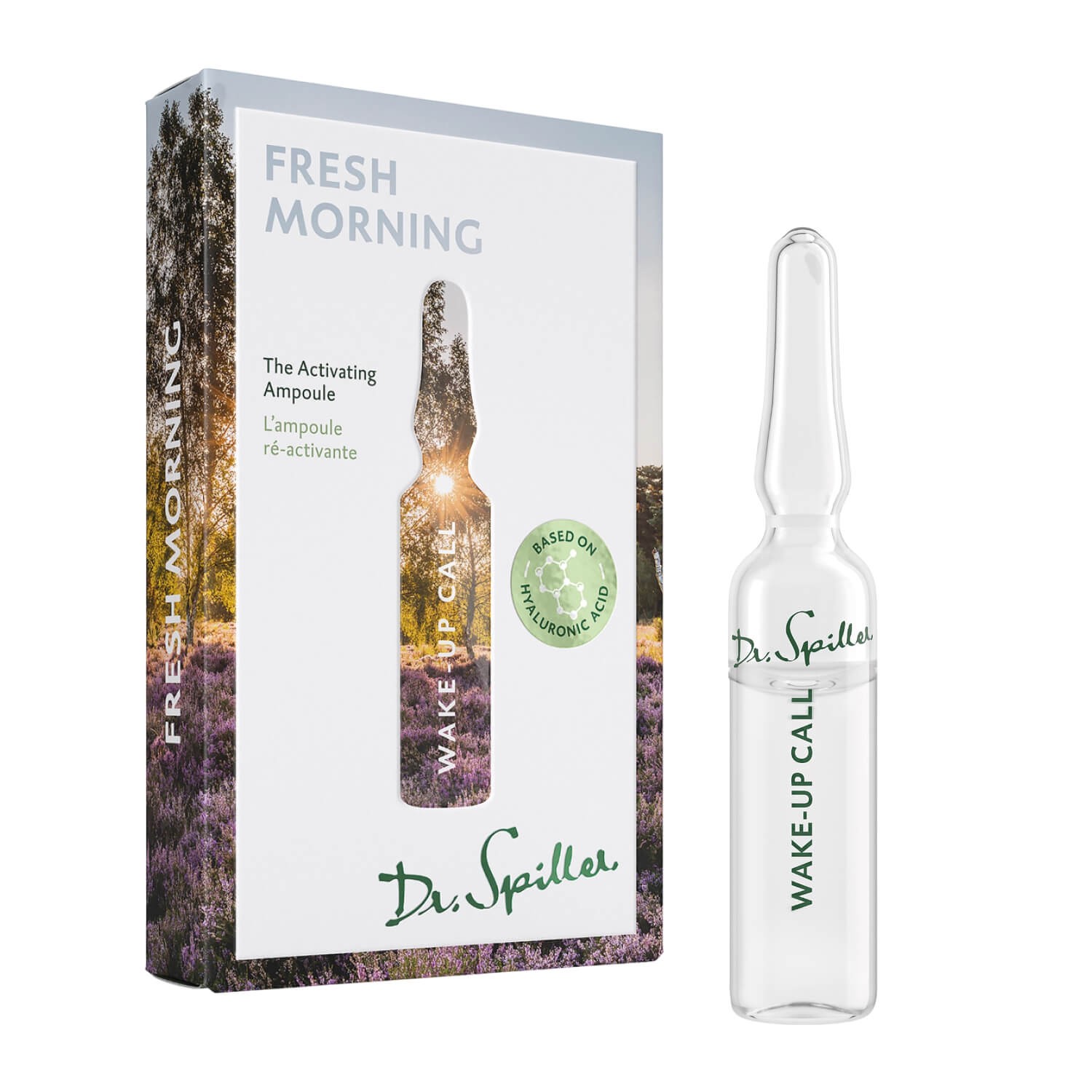Ранковий ампульний концентрат для захисту шкіри Dr.Spiller Wake-Up Call Fresh Morning