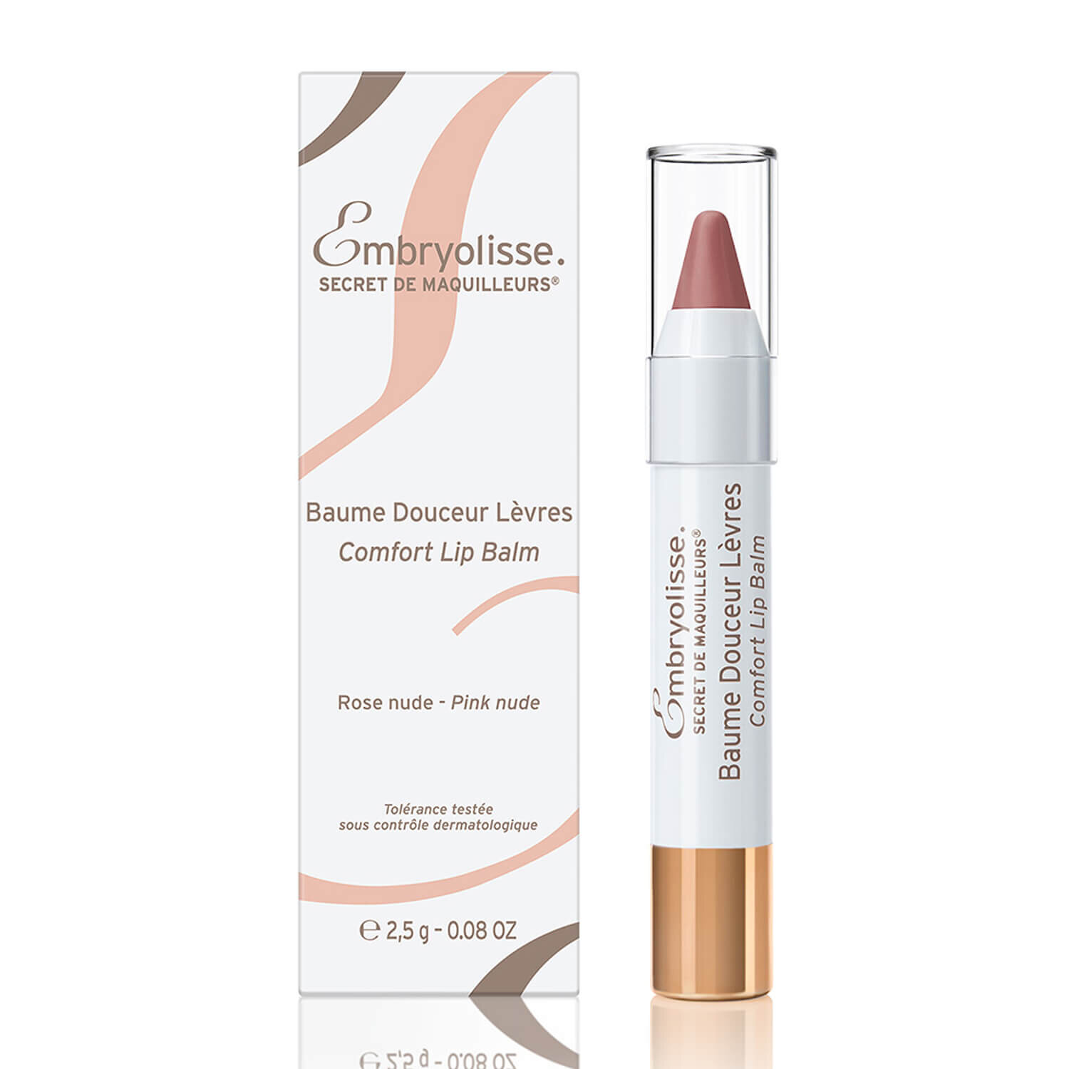 Бальзам для губ Embryolisse Comfort Lip Balm Pink Nude