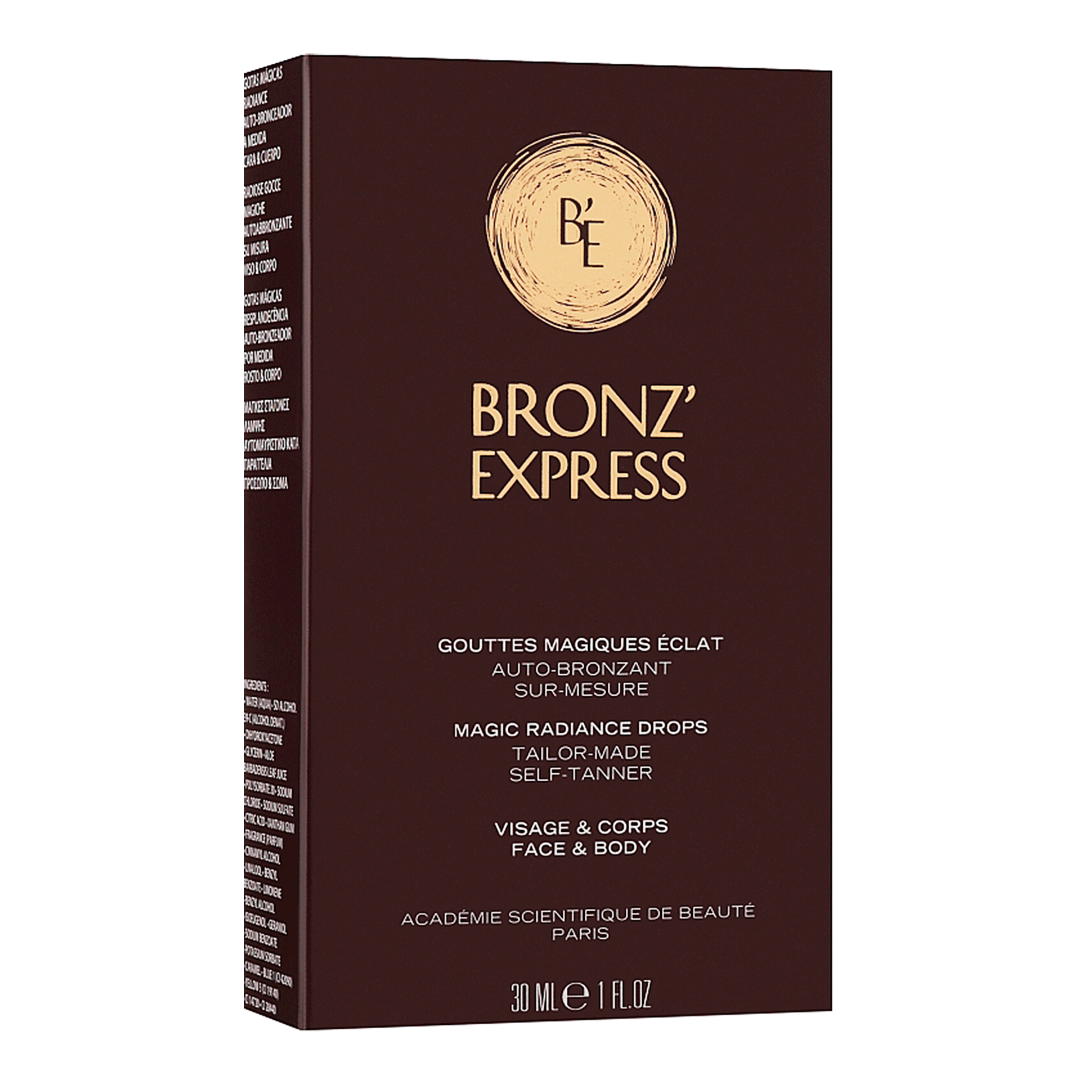 Капли-сияние для автозагара Academie Bronz'Express Magic Radiance Drops