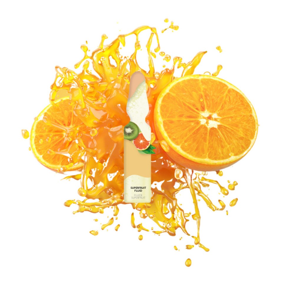 Фруктові ампули з вітаміном С Janssen Cosmetics Superfruit Fluid 