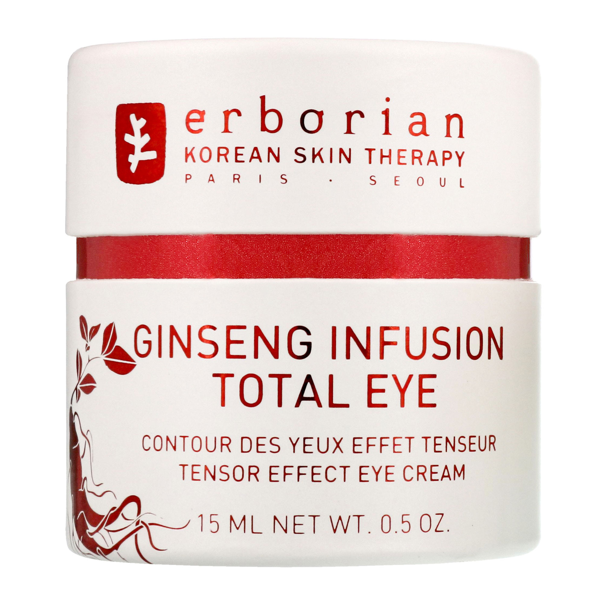 Восстанавливающий крем для кожи вокруг глаз Erborian Ginseng Infusion Total Eye Cream