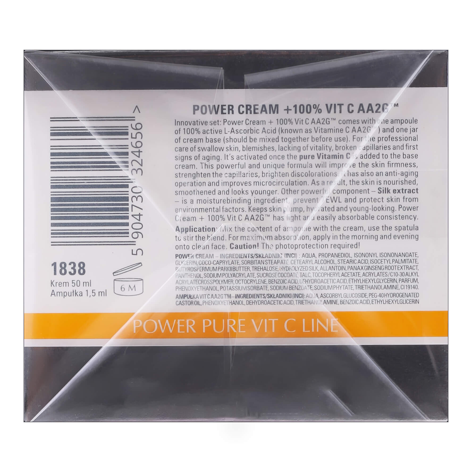 Clarena Power Cream 100% vitamin c Aa2g 