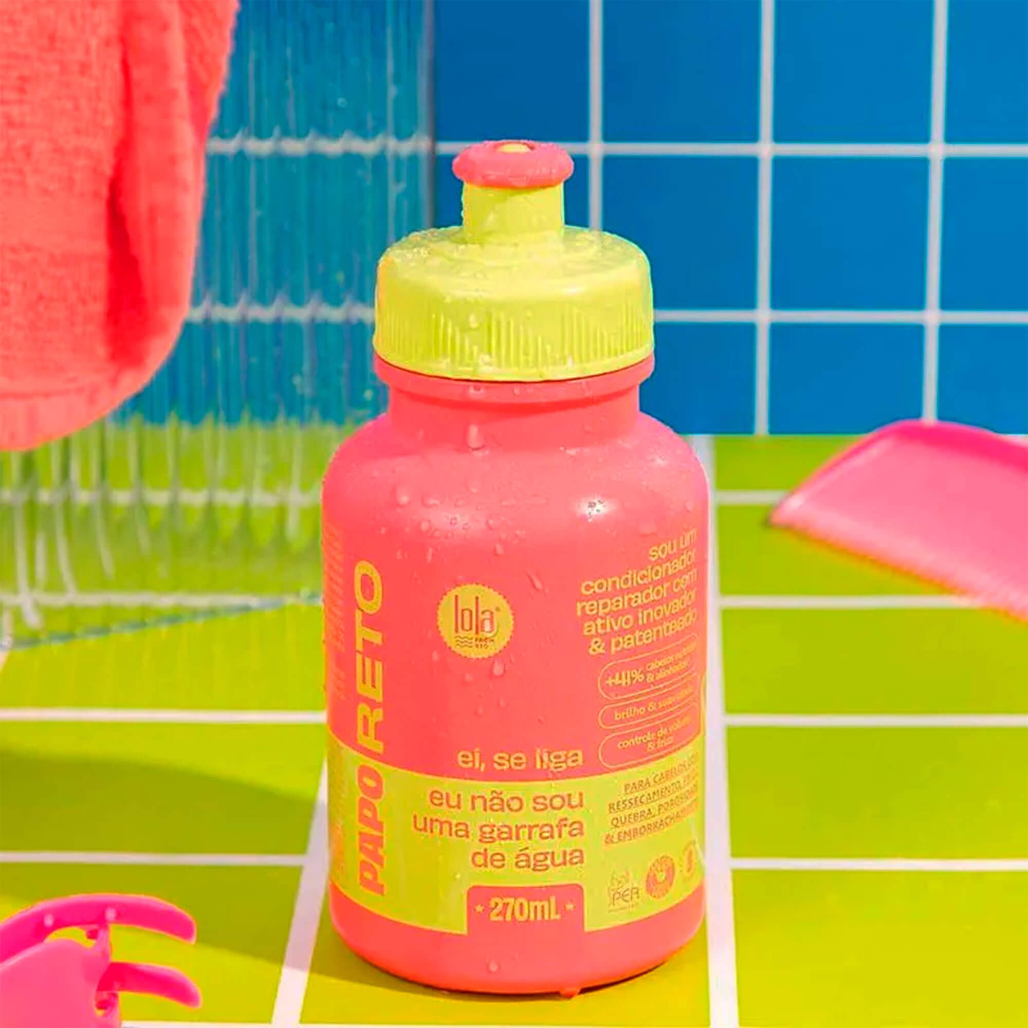Кондиционер для волос восстанавливающий Lola Cosmetics Papo Reto Condicionador