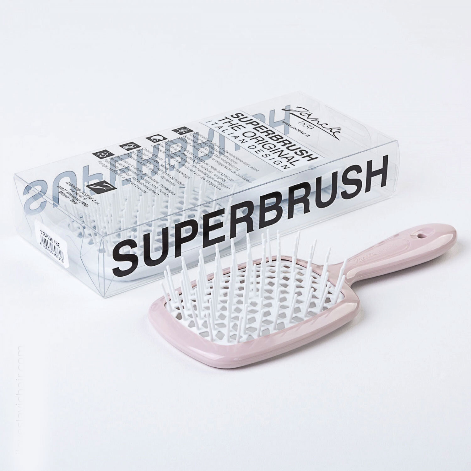 Janeke Superbrush Standart Nude Гребінець нюдовий